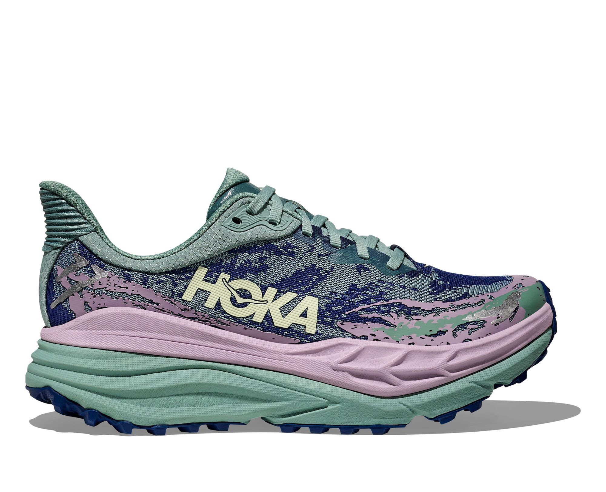 Hoka One One W STINSON 7 Trailrunningschuh Trailrunningschuh für anspruchsvolles Gelände, hoher Dämpfungsgrad