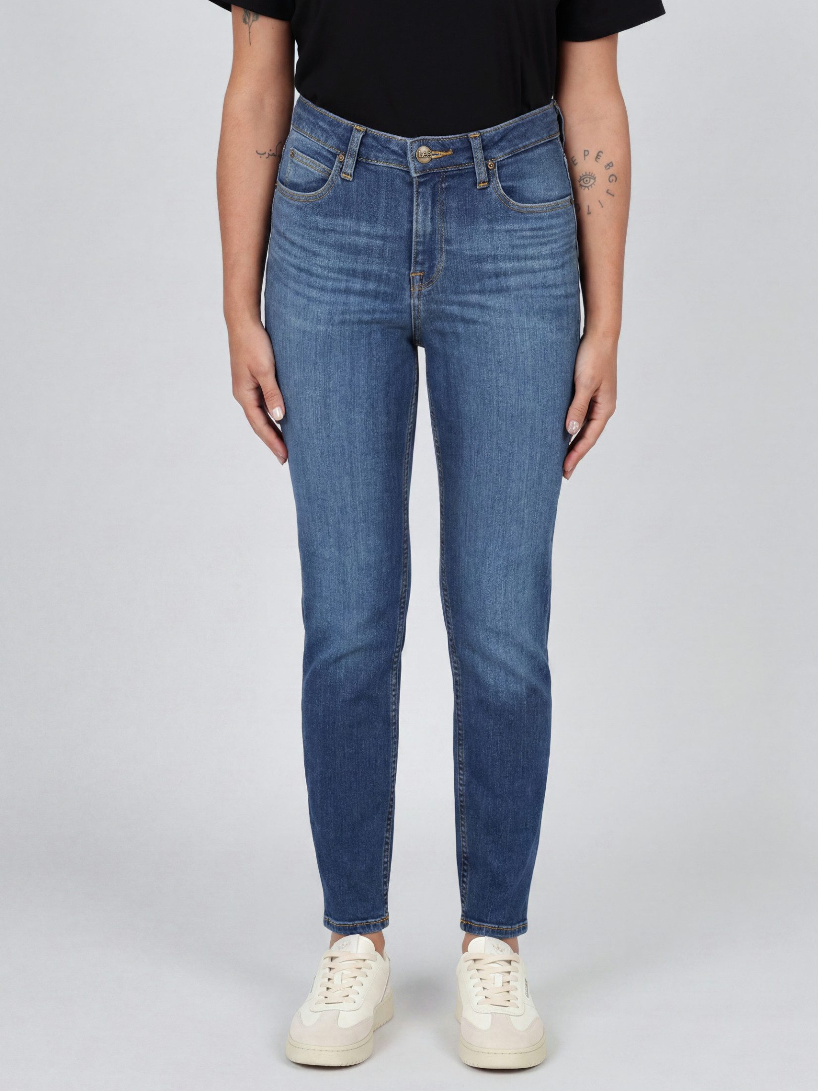Lee® Skinny-fit-Jeans Hight Waist & Knöchellang - SCARLETT MID MARTHA