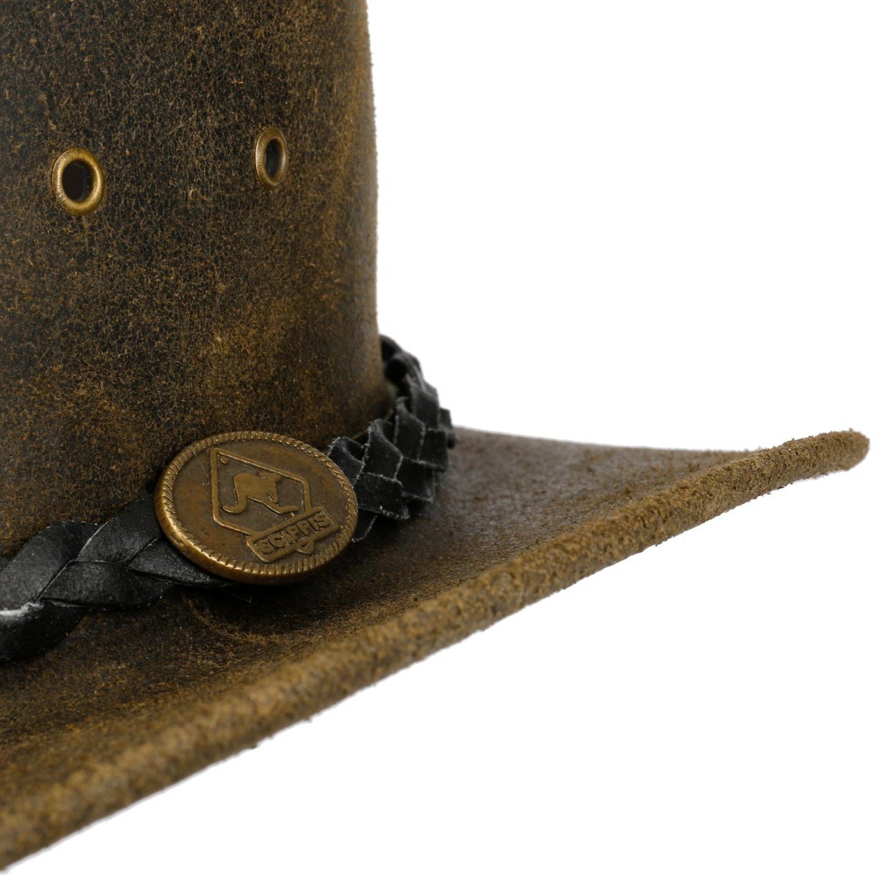 Scippis Cowboyhut (1-St) Westernhut mit Lederband