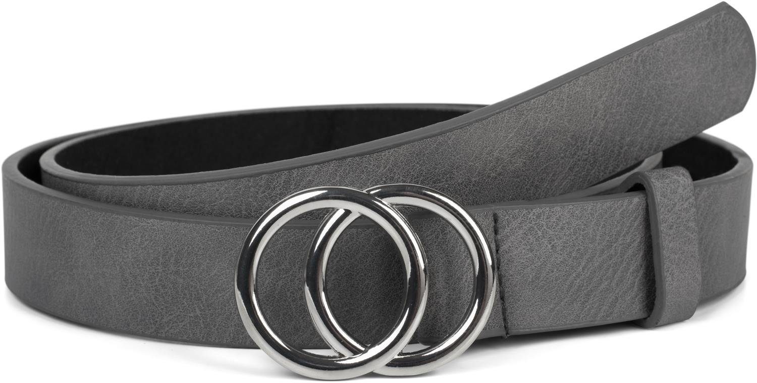 styleBREAKER Synthetikgürtel Gürtel mit Ringschnalle (1-St) günstig online kaufen