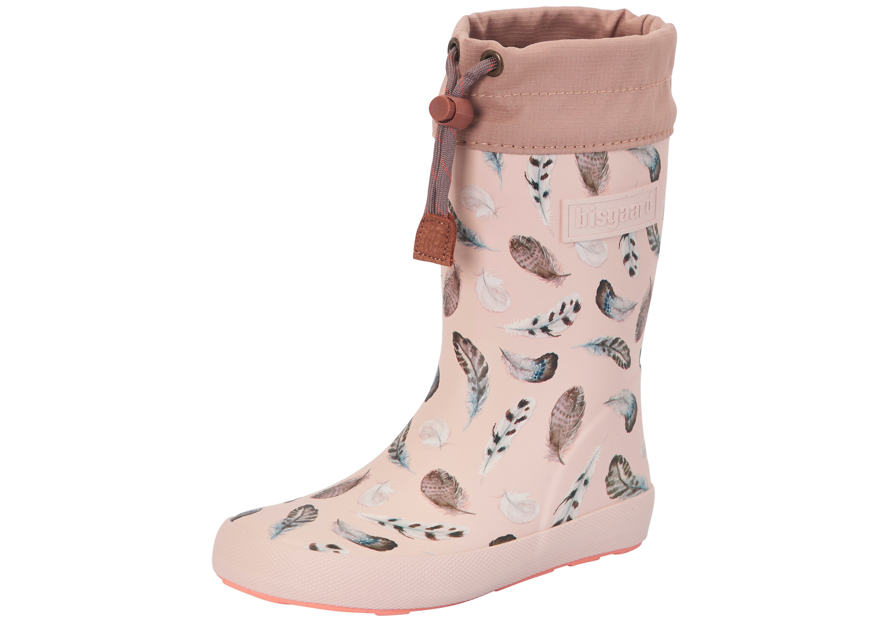 Bisgaard barefoot thermo high rubber Gummistiefel Regenstiefel, Barfuß-Gummistiefel, Größenschablone zum Download