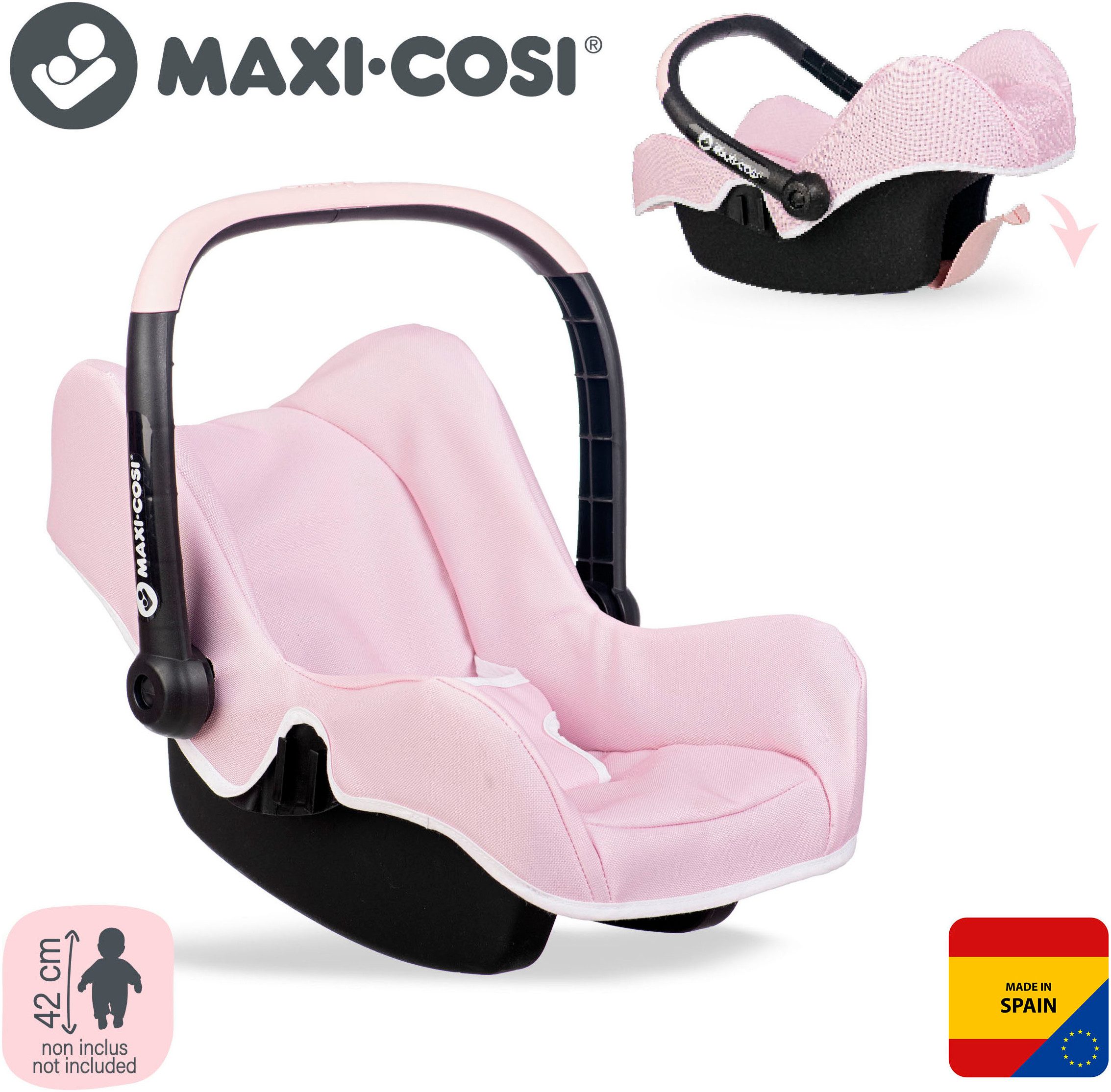 Smoby Puppen Autositz Maxi-Cosi Puppenautositz, Made in Europe günstig online kaufen