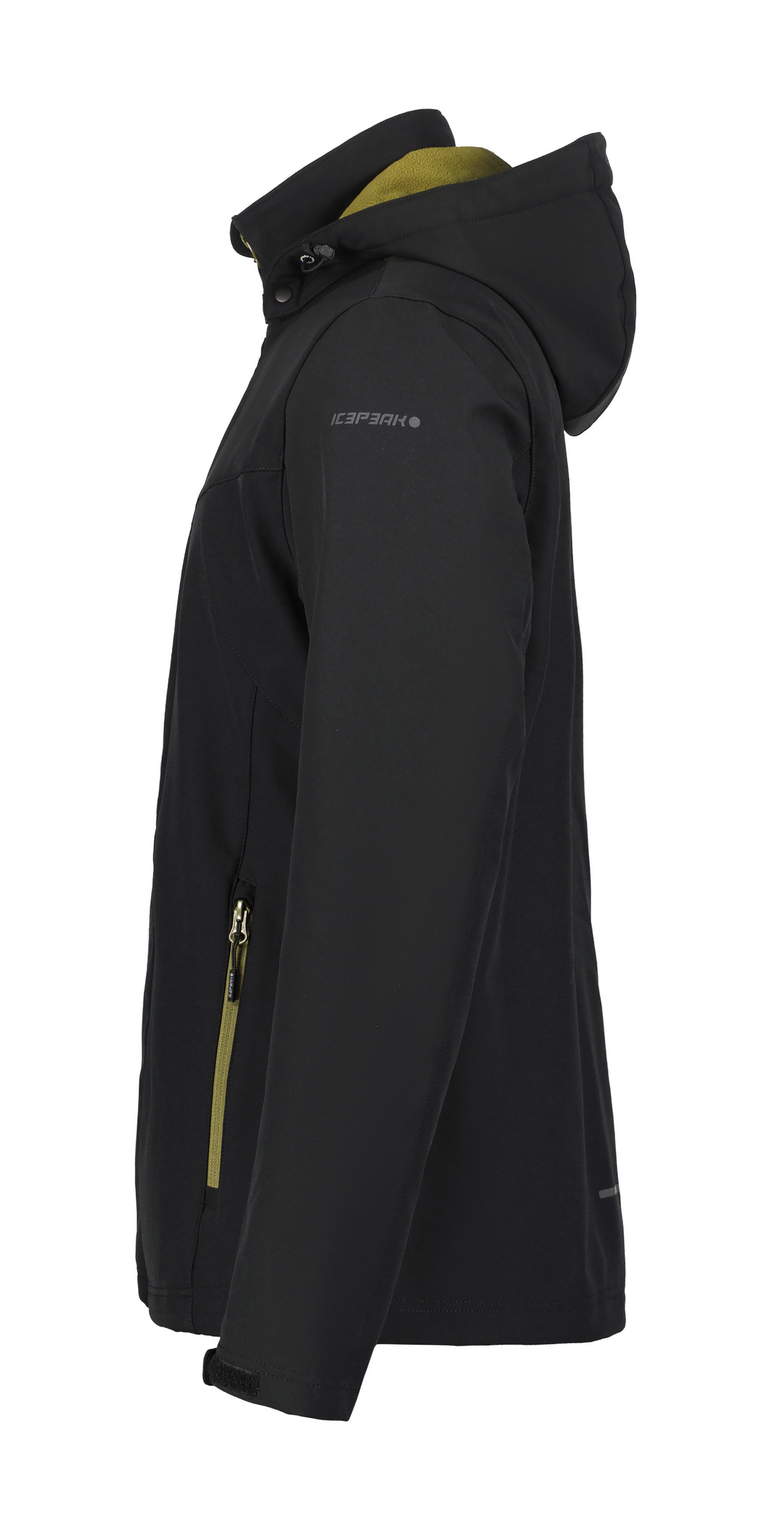 Icepeak Softshelljacke BRIMFIELD winddicht, wasserabweisend, mit abnehmbarer Kapuze, atmungsaktiv