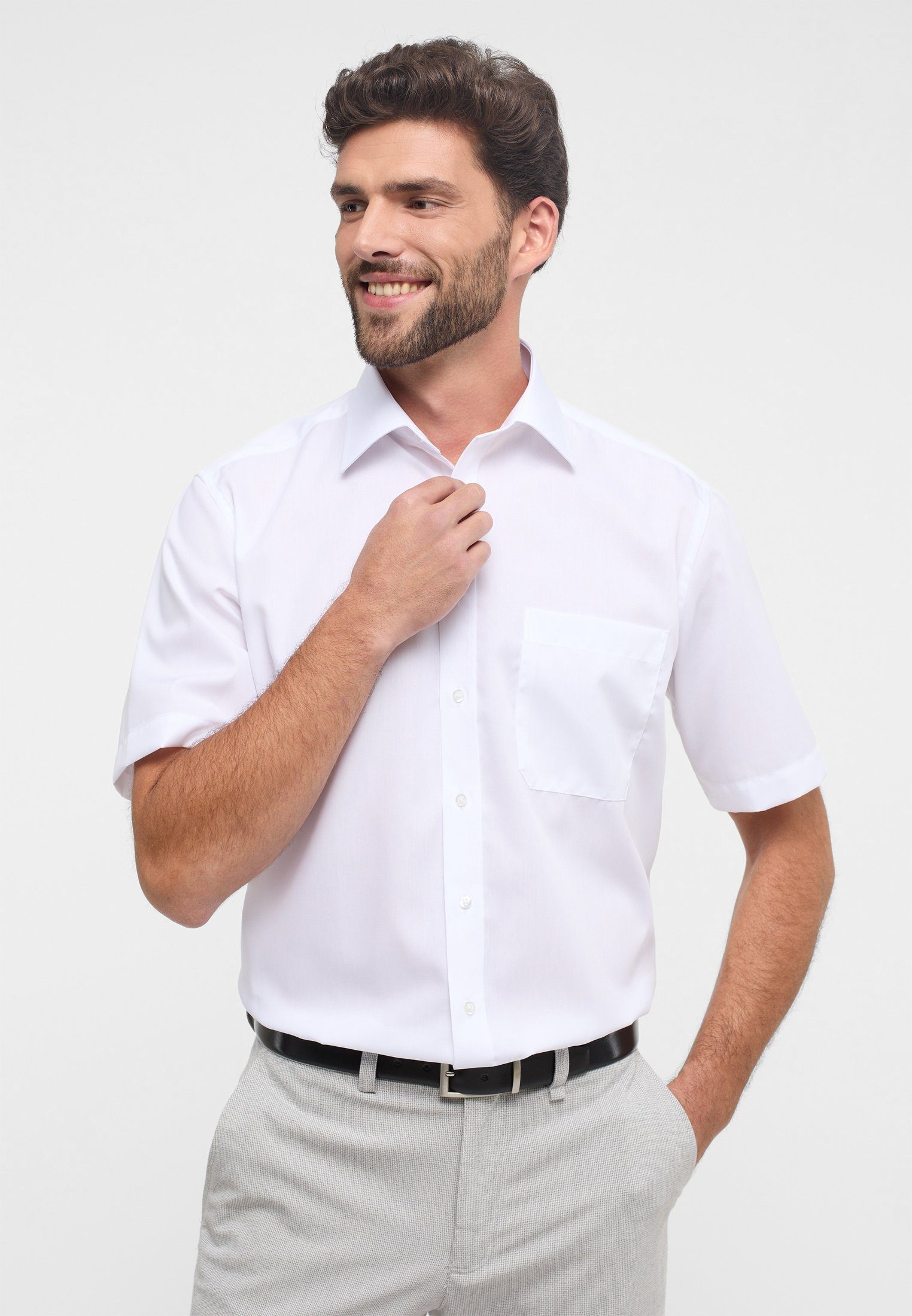 Eterna Kurzarmhemd COMFORT FIT NON IRON günstig online kaufen