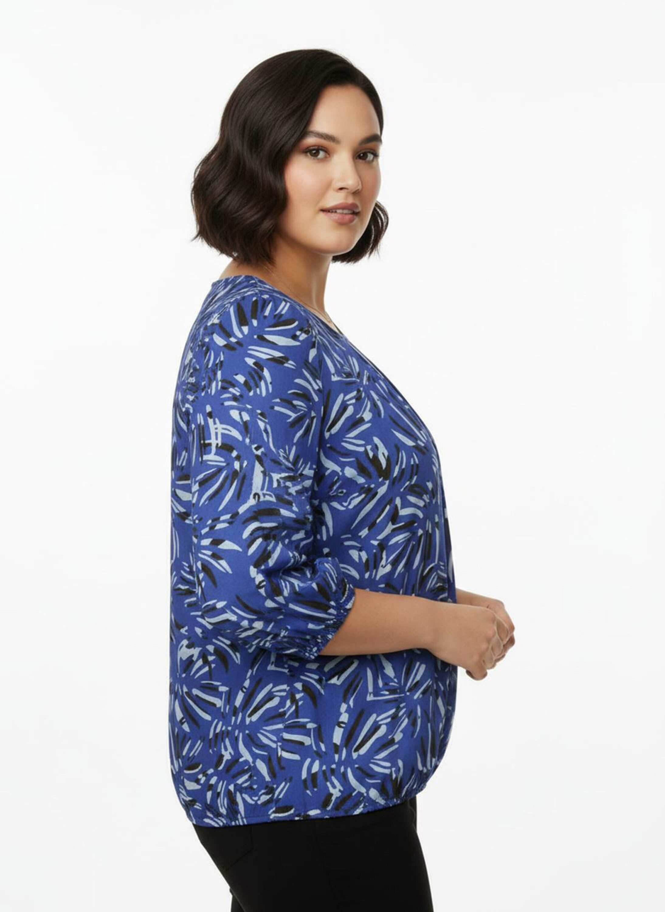 Witt Klassische Bluse Bluse 3/4-Arm