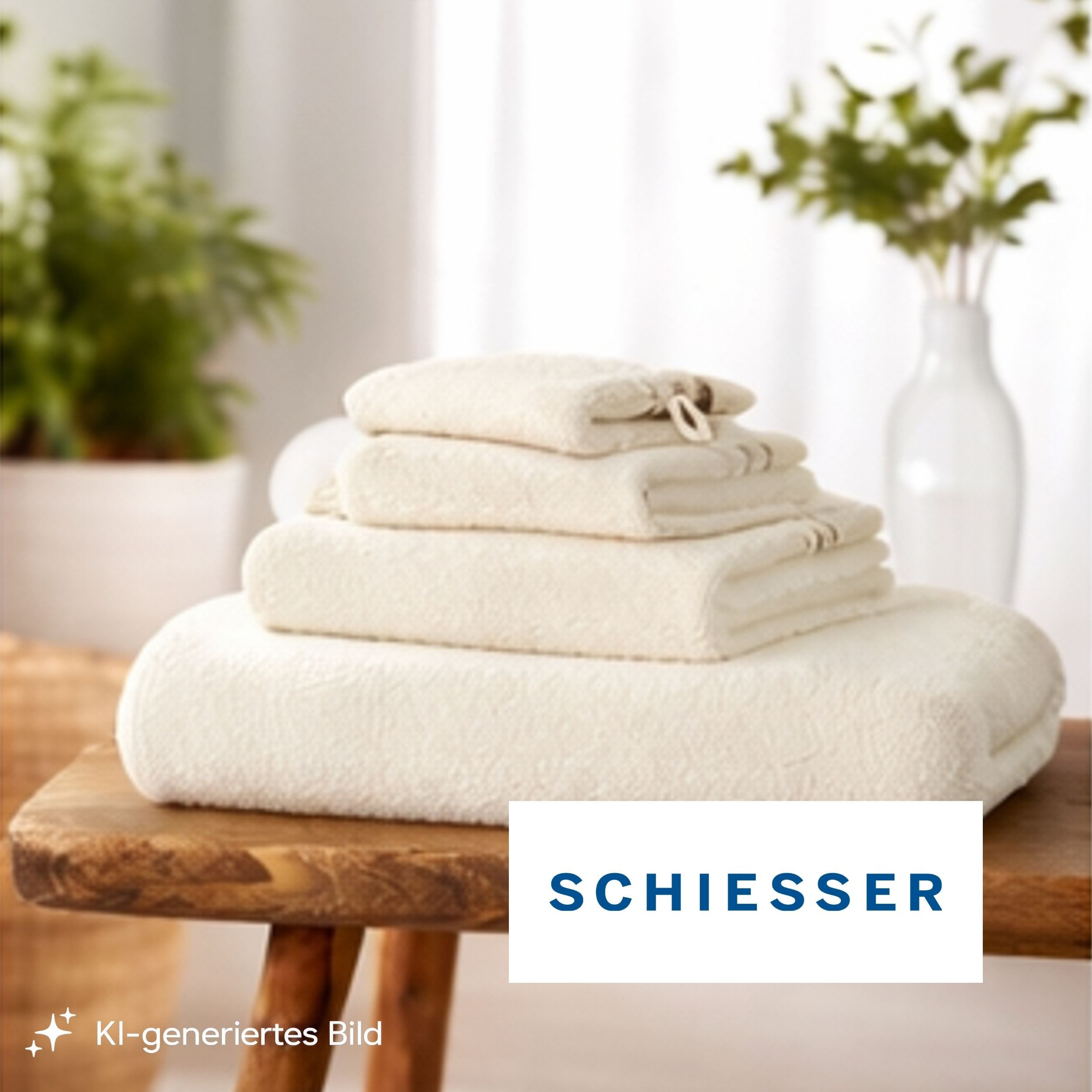 Schiesser Waschhandschuh Skyline Color aus 100 % Baumwolle mit eleganter Streifenbordüre, (5-St), OEKO-TEX® MADE IN GREEN – Bild 3 von 5