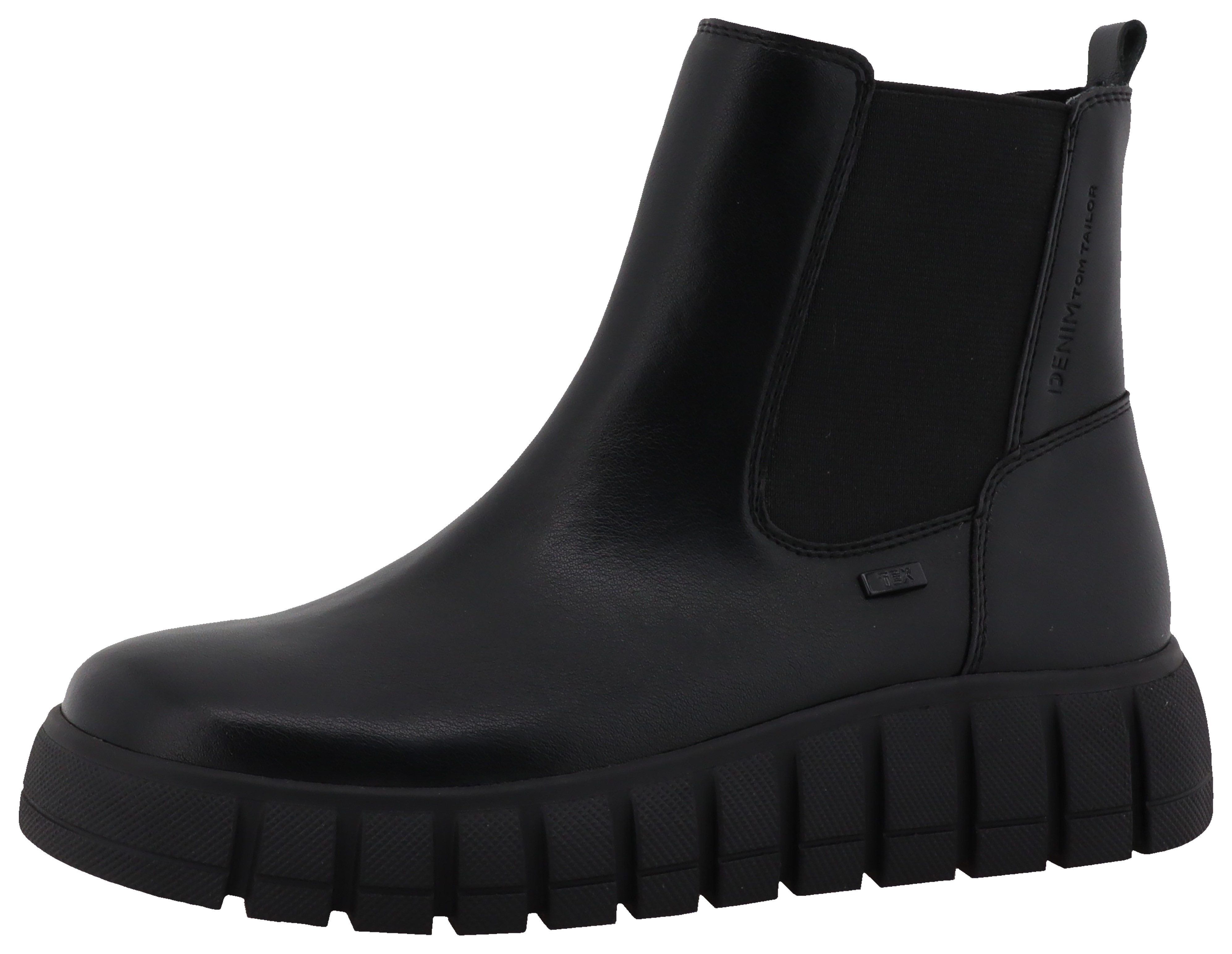 TOM TAILOR Chelseaboots Keilstiefelette, Plateauboots mit günstig online kaufen