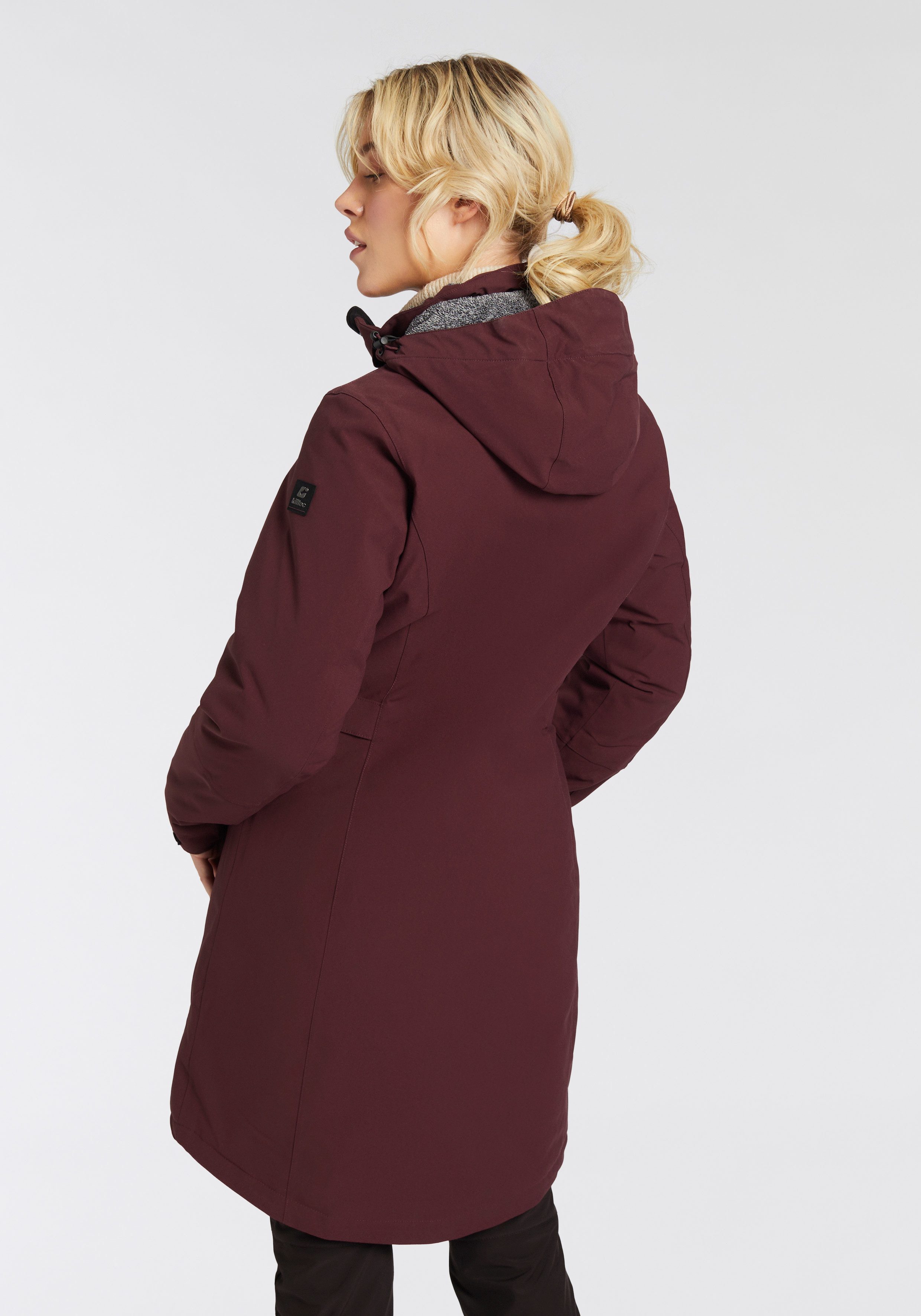 Killtec Funktionsmantel KOW 165 WMN PRK aus Polyester, längeres Design, mit günstig online kaufen