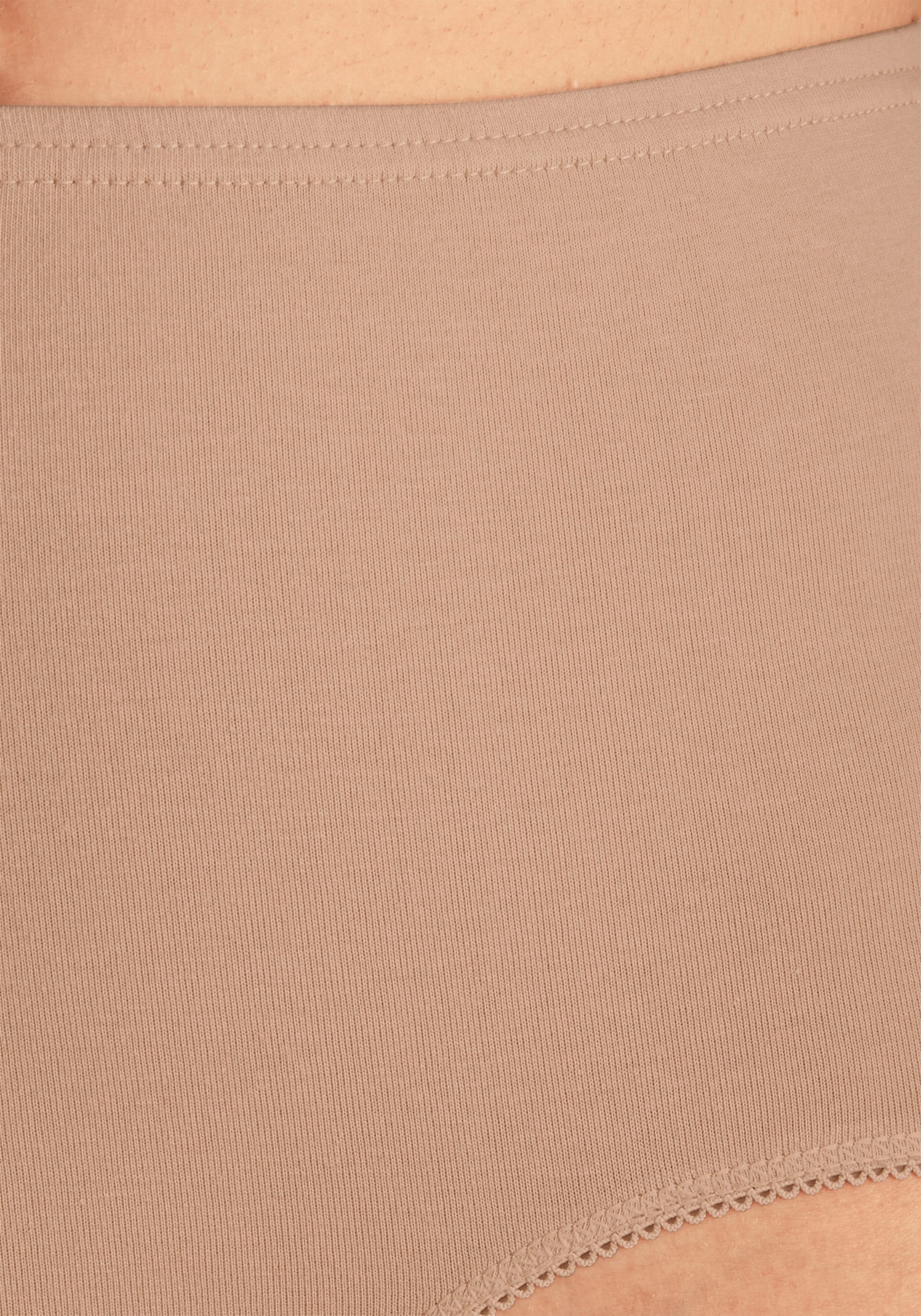 petite fleur Taillenslip (5er-Pack) aus elastischer Baumwolle