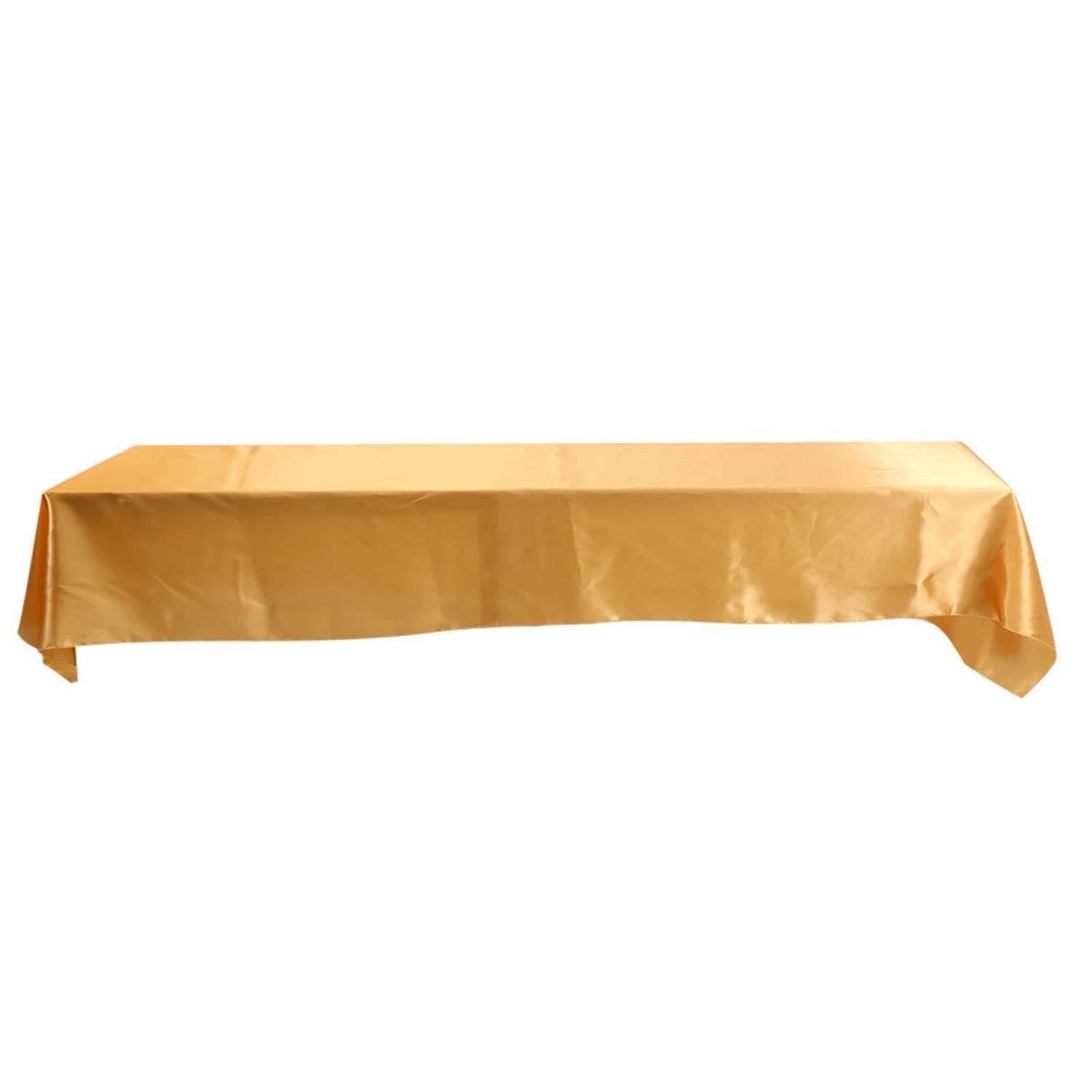 LuxusKollektion Tischdecke Tischdecke 145x320cm Rechteckig Weiß (1-tlg)