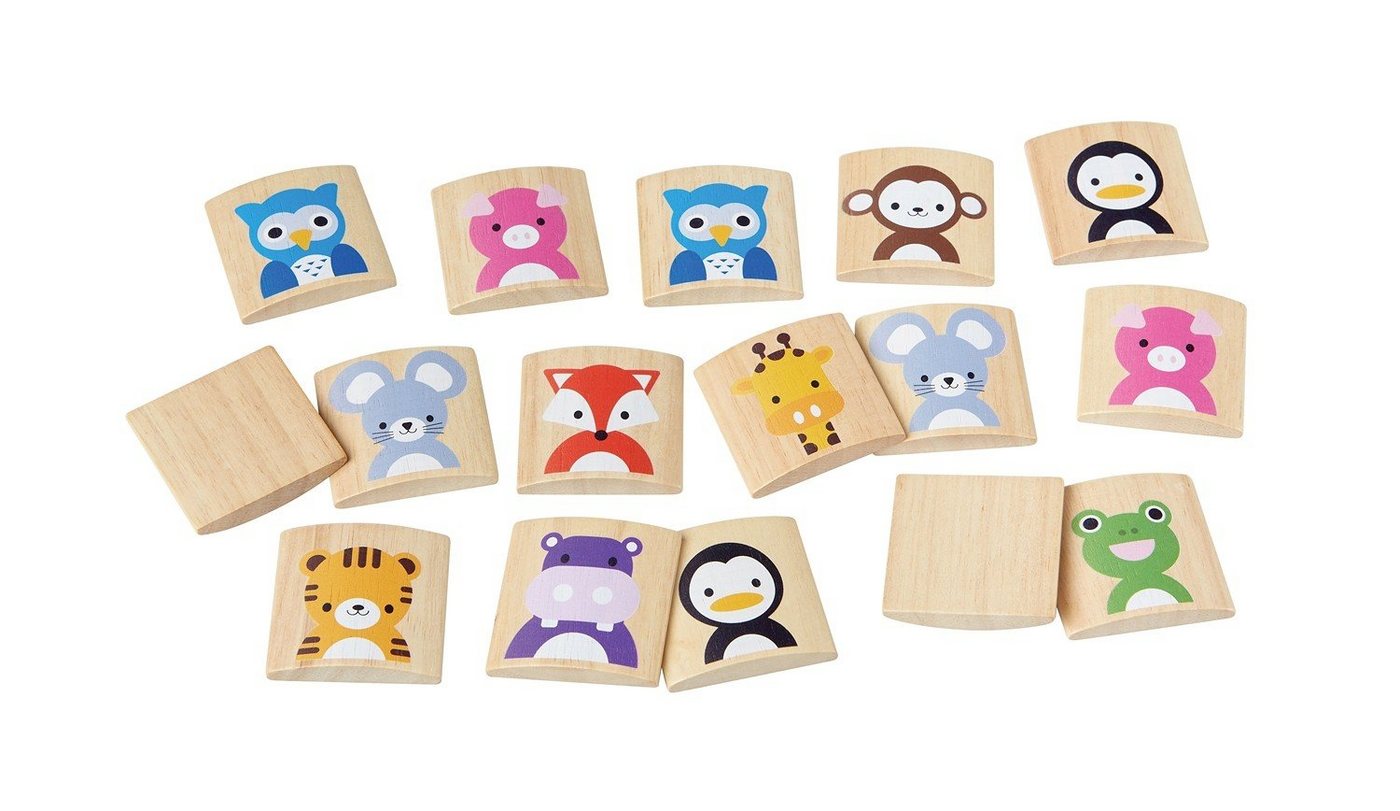 Plantoys Lernspielzeug Tiermemo (20-St)