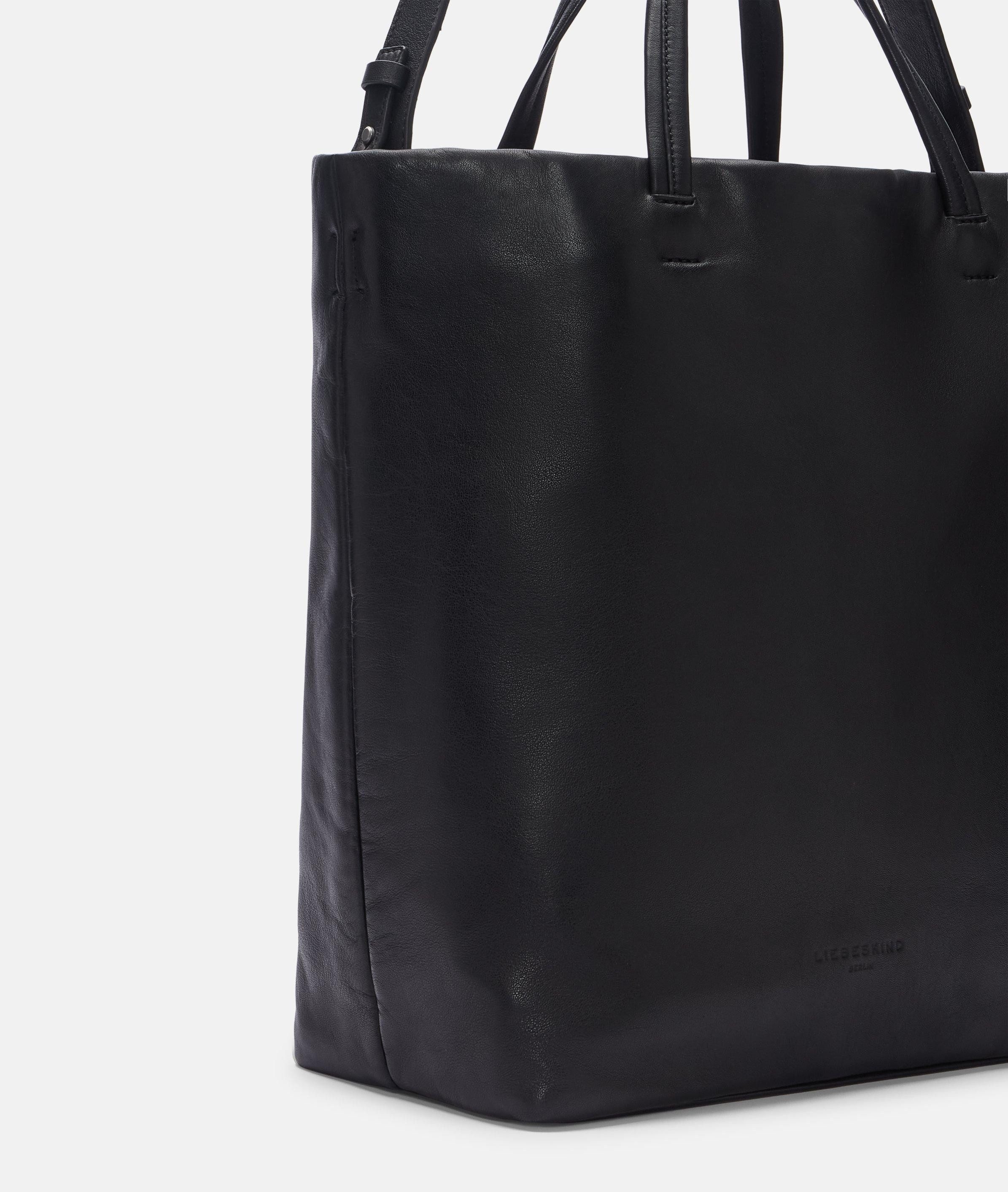 Liebeskind Berlin Handtasche Tote, Geräumiger Shopper aus weichem Schafsleder