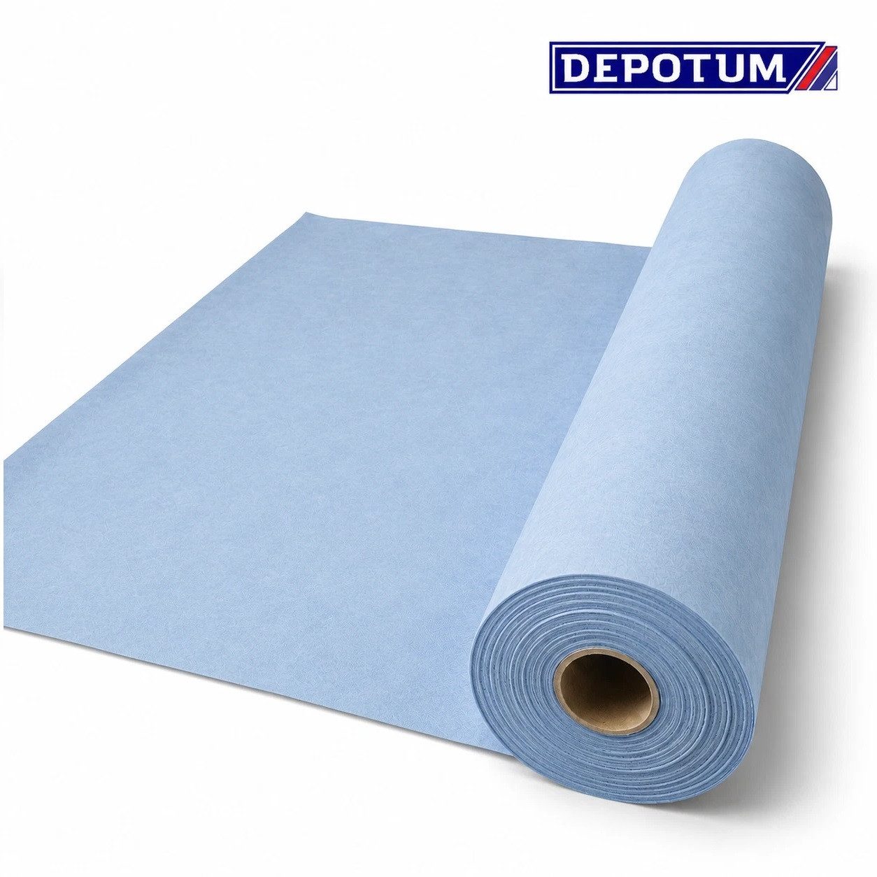 Xlmoebel Dichtungsband Abdichtungsbahn Bad Dusche 100/120/150 cm 30 m² 240 g/m² Blau, (Einzelartikel, 1 Rolle Abdichtungsbahn für 30 m² Fläche), Hergestellt in Europa