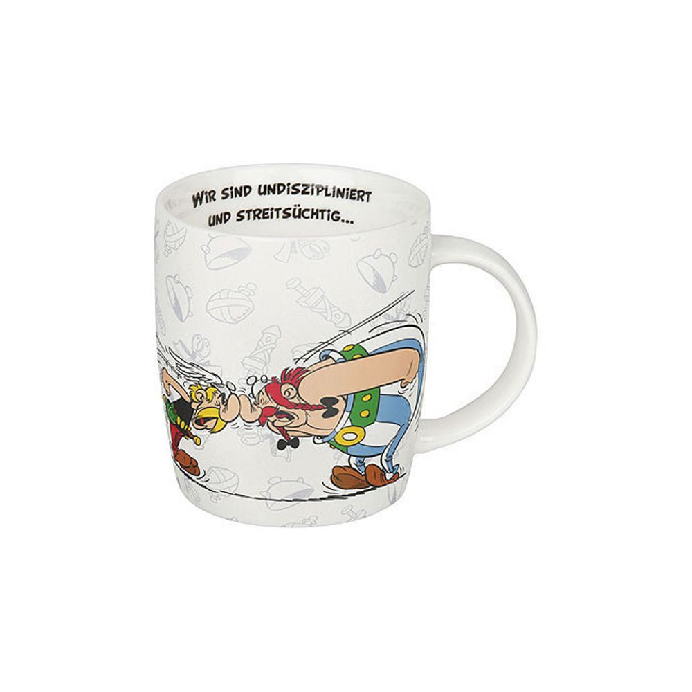 Könitz Tasse Asterix ...aber wir lieben unsere Freunde 0,35 L Porzellan