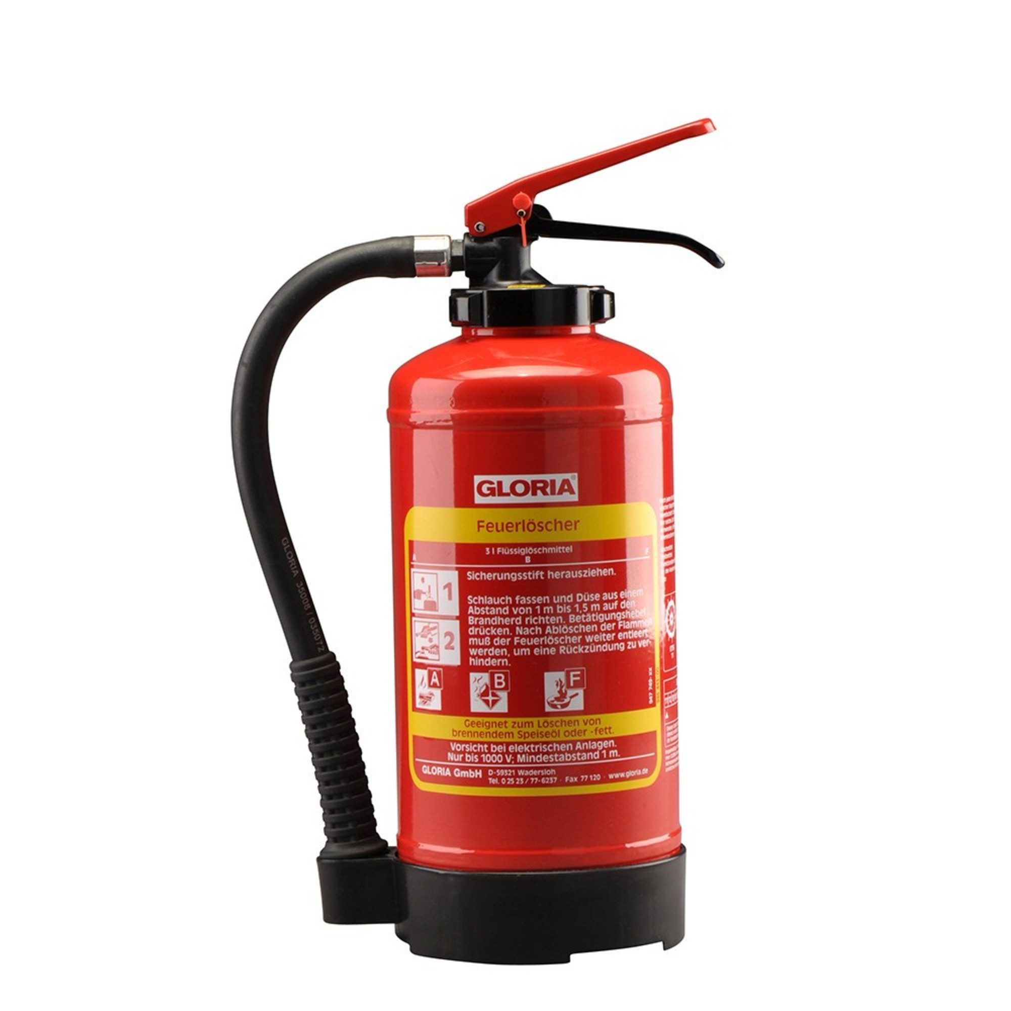 Gloria Kettenschloss Gloria Fettbrand-Feuerlöscher FA3EASY 814101.0000