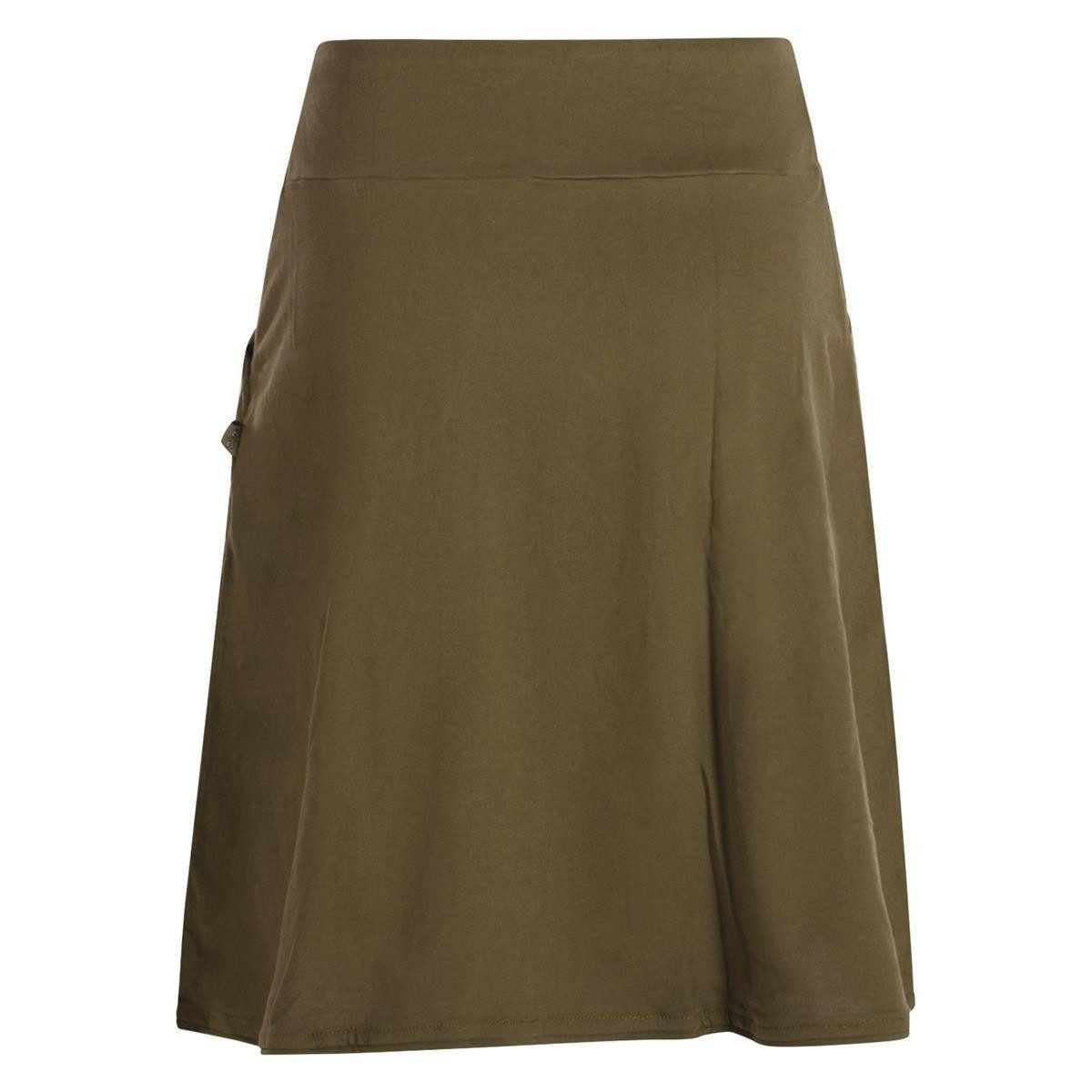 Vishes Jerseyrock Rock Damen Knielang Bio günstig online kaufen