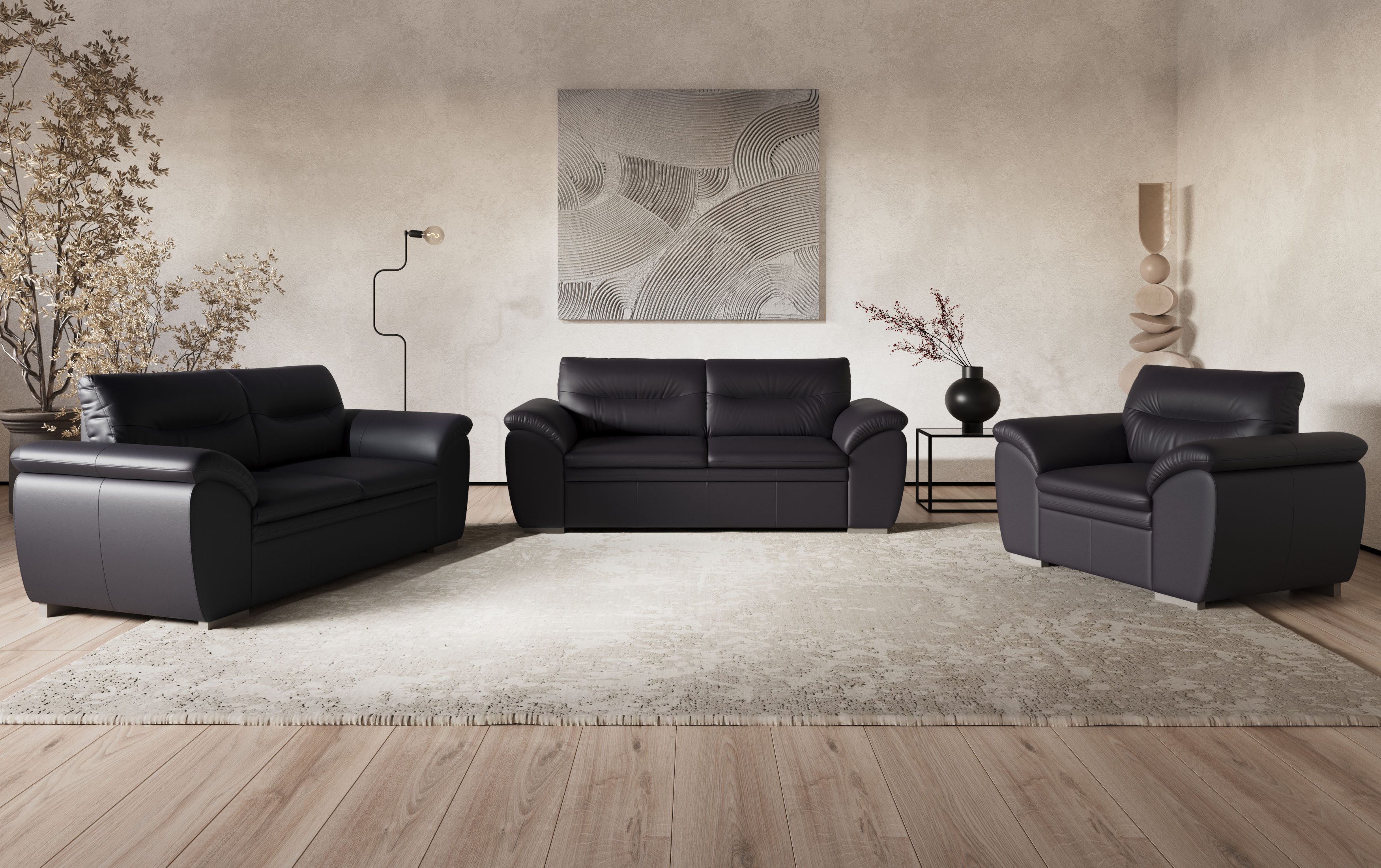 COTTA Sessel Leandra, Polstergarnitur, auch als Set erhältlich günstig online kaufen