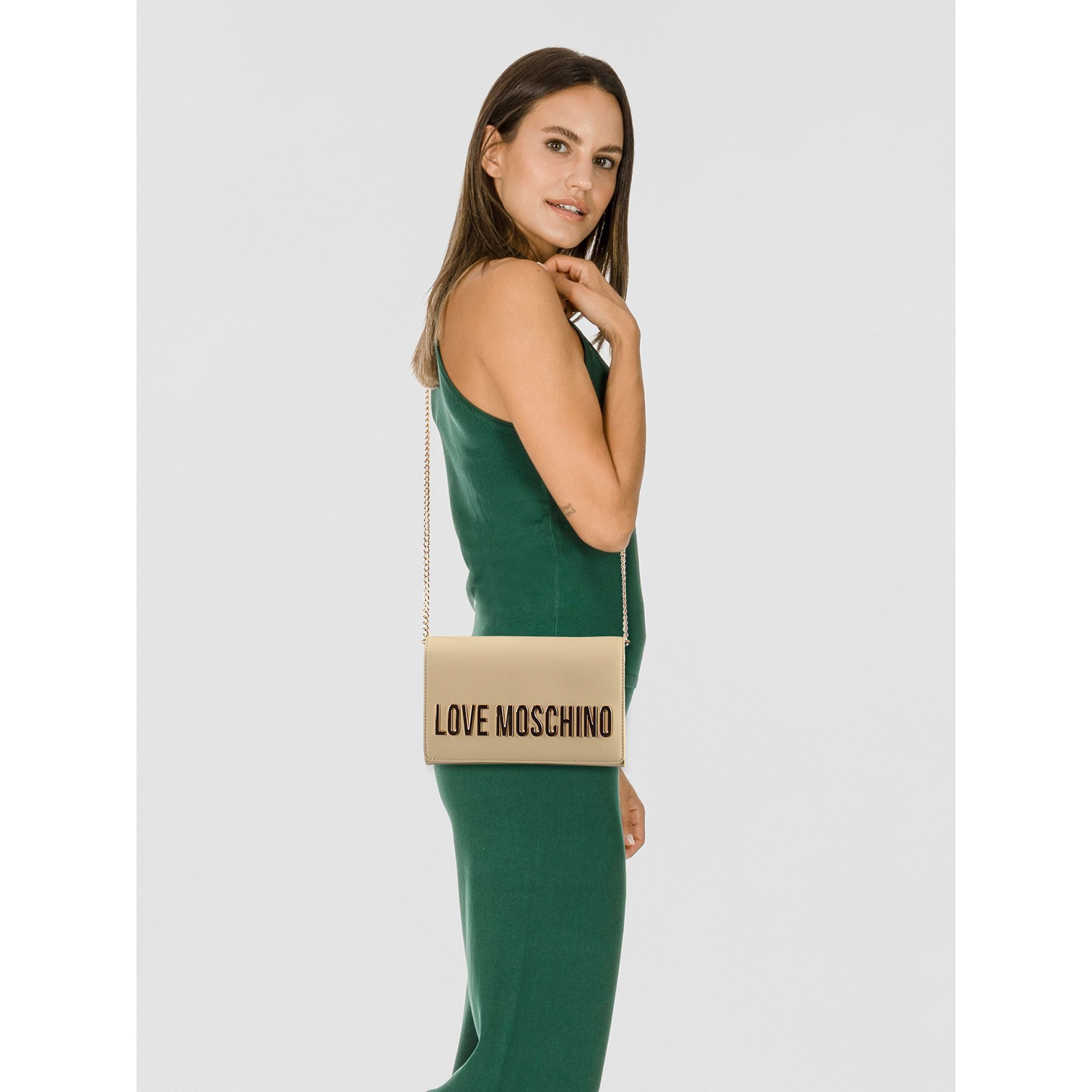 LOVE MOSCHINO Umhängetasche Bold Love, Polyurethan
