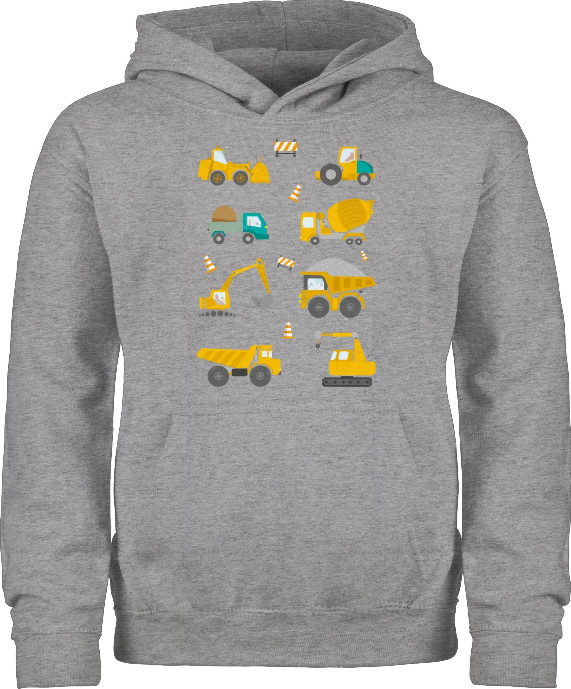 Hoodie Baustellen Fahrzeuge