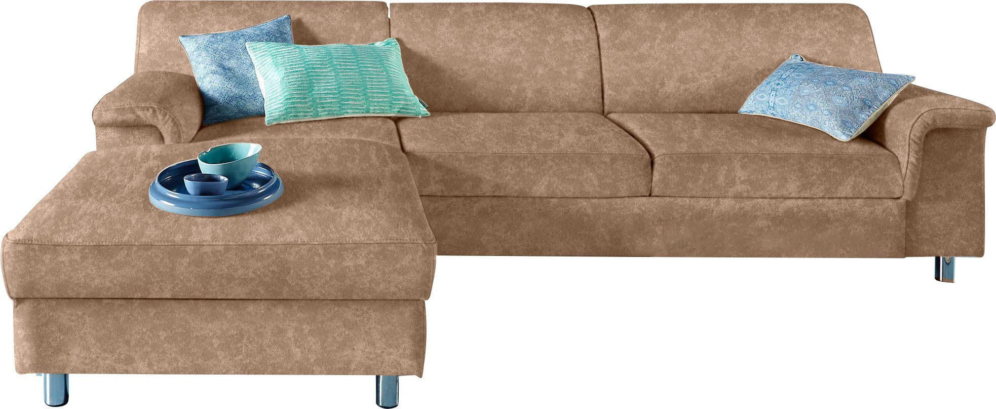 INOSIGN Ecksofa Jamie, modern und elegant, günstig online kaufen