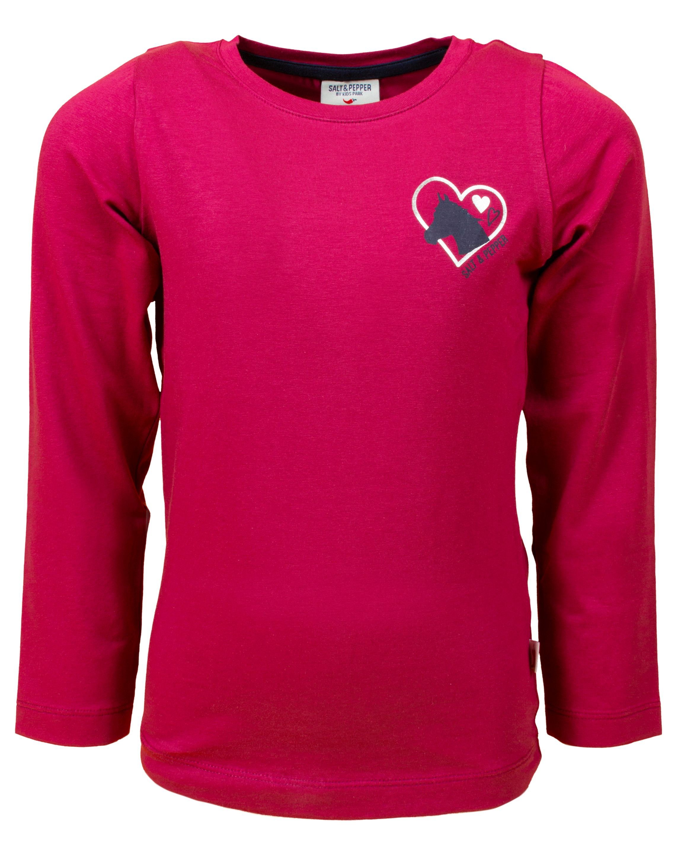 SALT AND PEPPER Langarmshirt (3-tlg) mit niedlichen Motiven