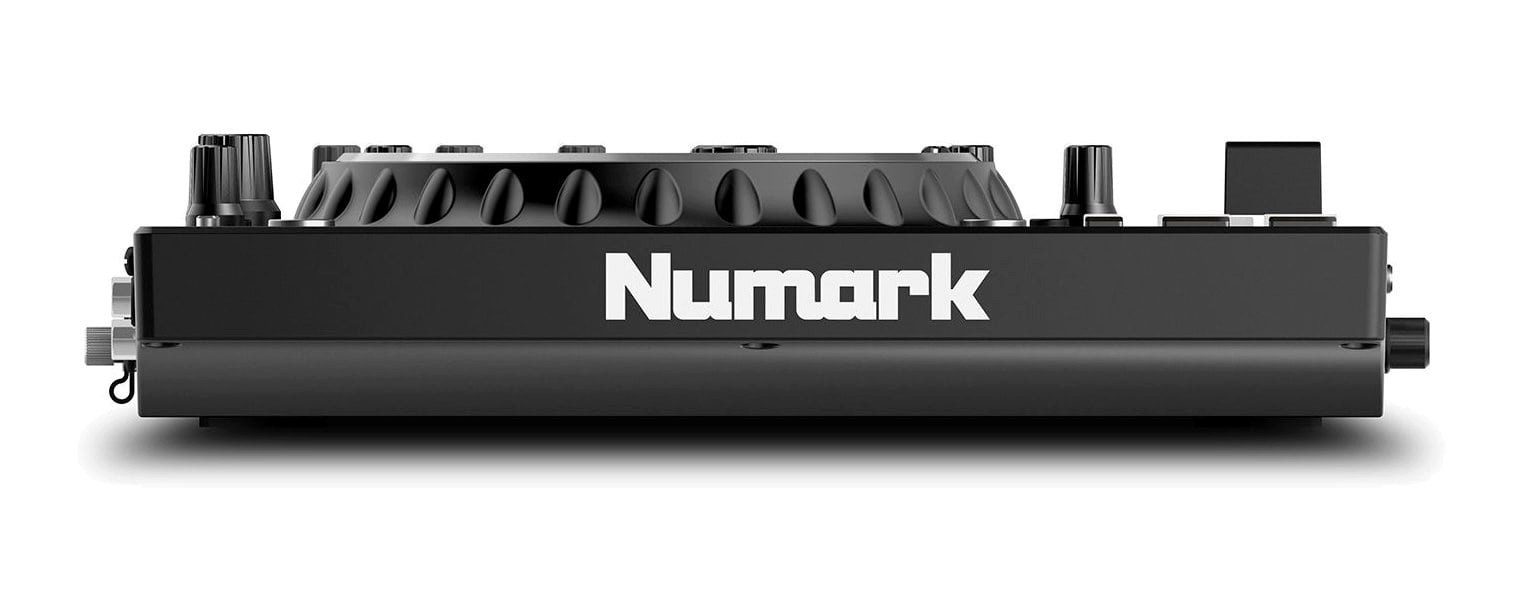 Numark DJ Controller NS4FX - Professioneller 4-Deck Controller, bereit für das Upgrade auf Serato DJ Pro