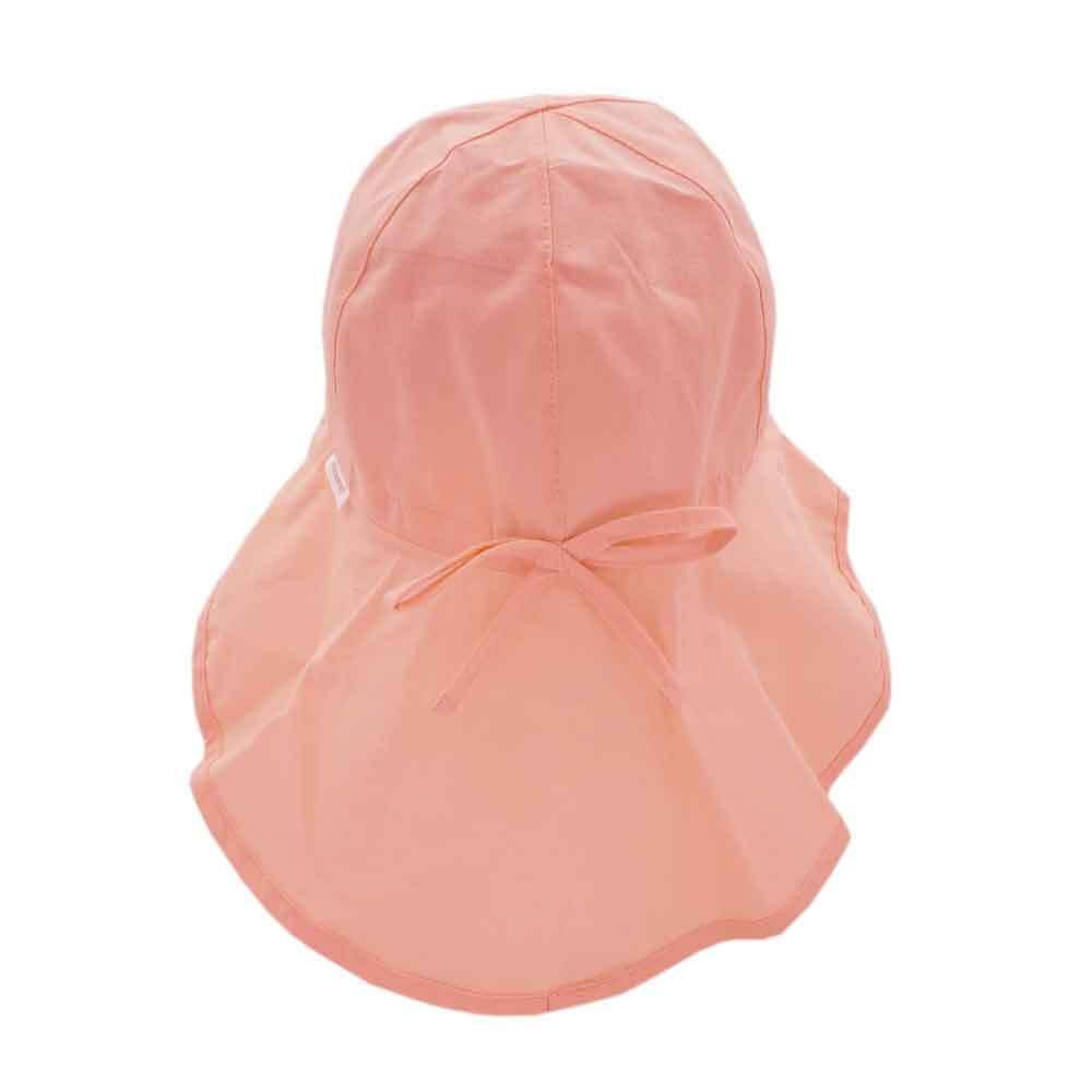 MAXIMO Fischerhut MINI GIRL-Flapper, Schleife Band, Nackenschutz, UV (1-St)