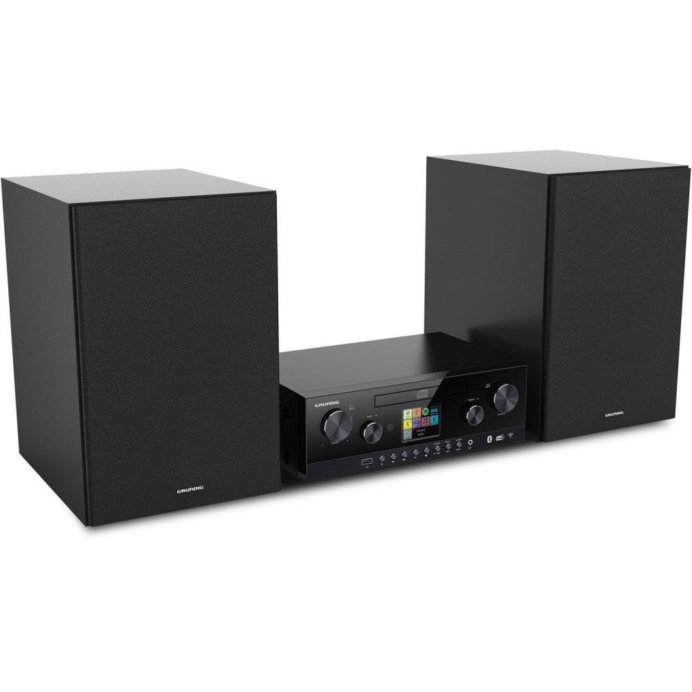 Grundig CMS 5000 BT DAB+ WEB Hifi-System schwarz Microanlage