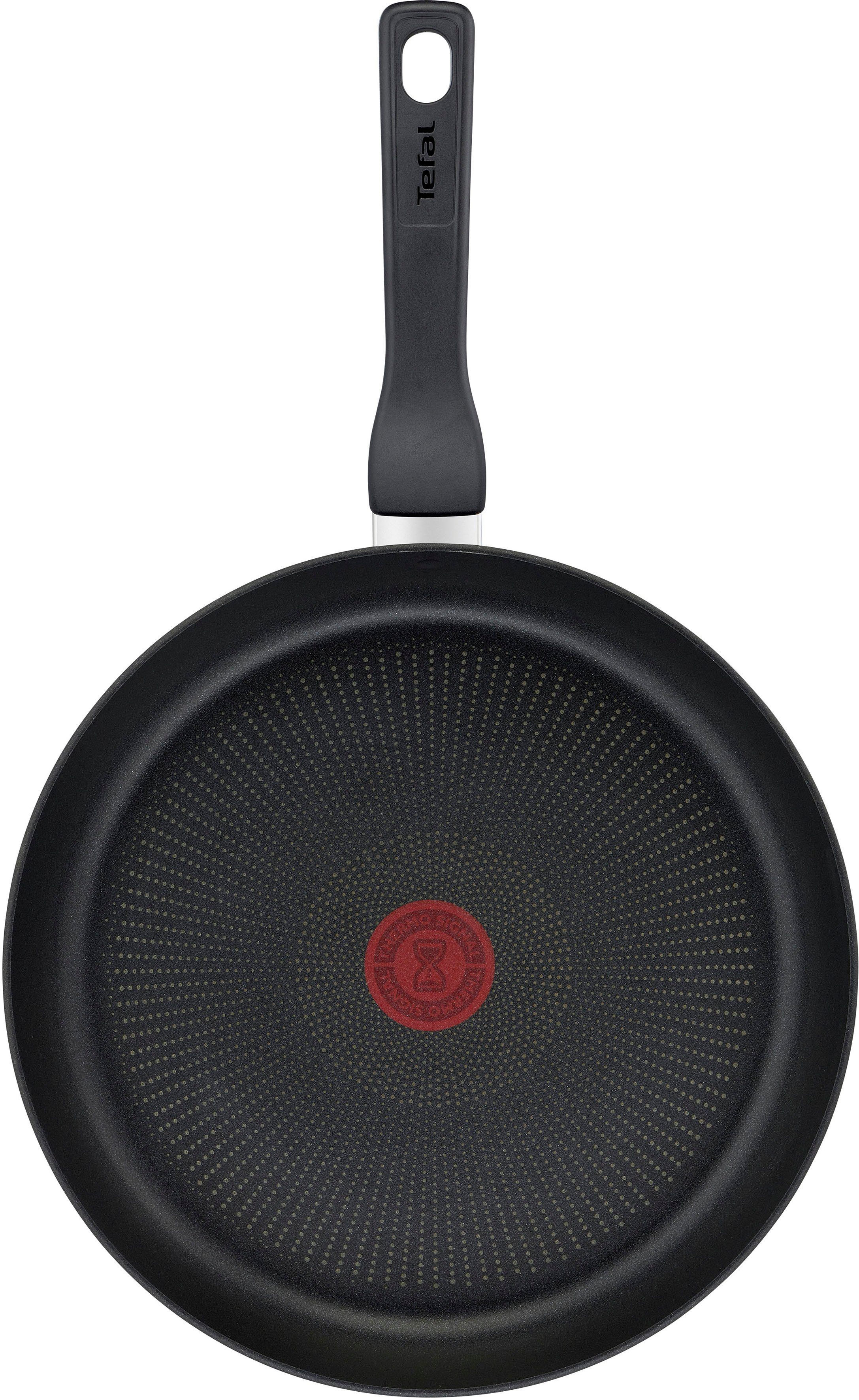 Tefal Bratpfanne Hard Titanium Pro, Aluminium, Antihaftversiegelung, Induktion, Temperaturanzeiger, Made In France