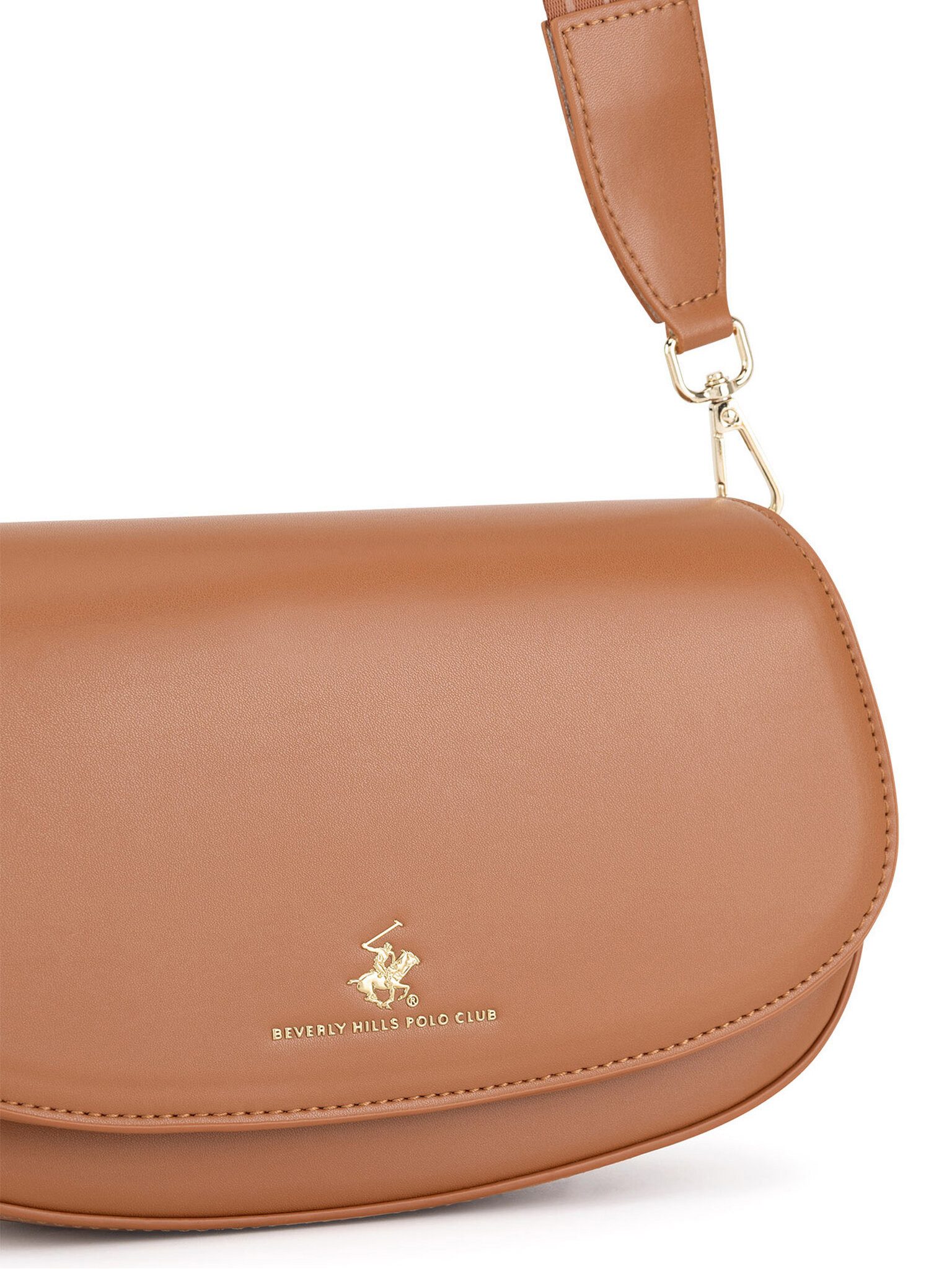 BEVERLY HILLS POLO CLUB Handtasche Beverly Hills Polo Club Damen-Handtasche Braun BEVERLY HILLS POLO CLUB