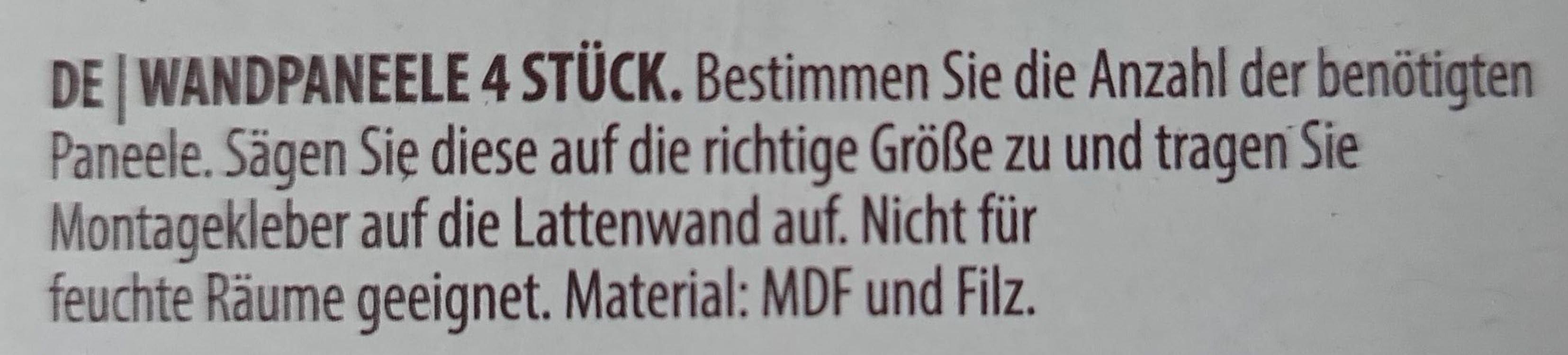 Spectrum Wandpaneel Wandpaneel Holz 60 x 30 cm 4 Stück, 0,18 qm, (4-tlg)
