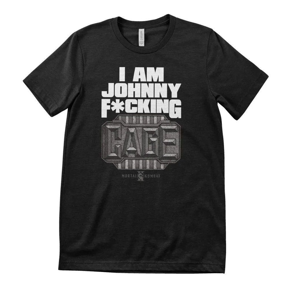 Mortal Kombat T-Shirt I'M Johnny F*Cking Cage T-Shirt