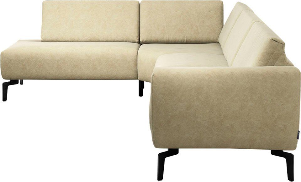 Sensoo Ecksofa Cosy1, 3 Komfortfunktionen (verstellbare Sitzposition, Sitzhöhe) Sitzhärte