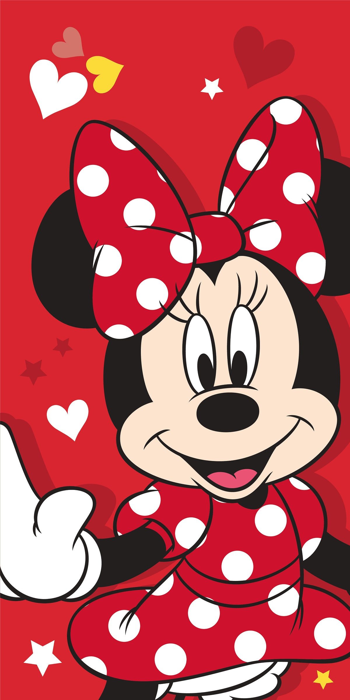 Disney Minnie Mouse Strandtuch Baumwolle Strandtuch Frottee Badetuch mit Pr günstig online kaufen