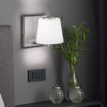 WOFI LED Wandleuchte, LED-Leuchtmittel fest verbaut, Warmweiß, Wandleuchte Wandlampe Touchdimmer Esszimmerleuchte Akku USB Dimmer 3