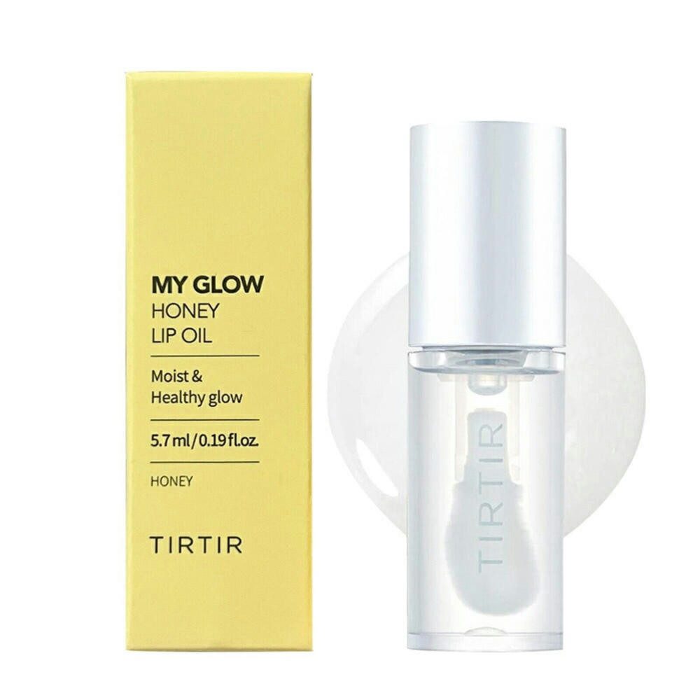 TIRTIR Lippenöl TIR TIR, My Glow Lip Oil Honey- 5,7 ml, K-Beauty Lip Oil mit Honig- und Propolis-Extrakt