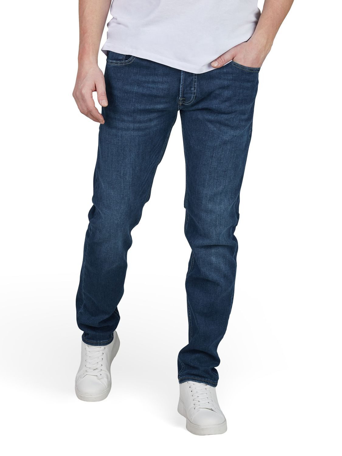 Jack & Jones Slim-fit-Jeans Herren Jeanshose günstig online kaufen