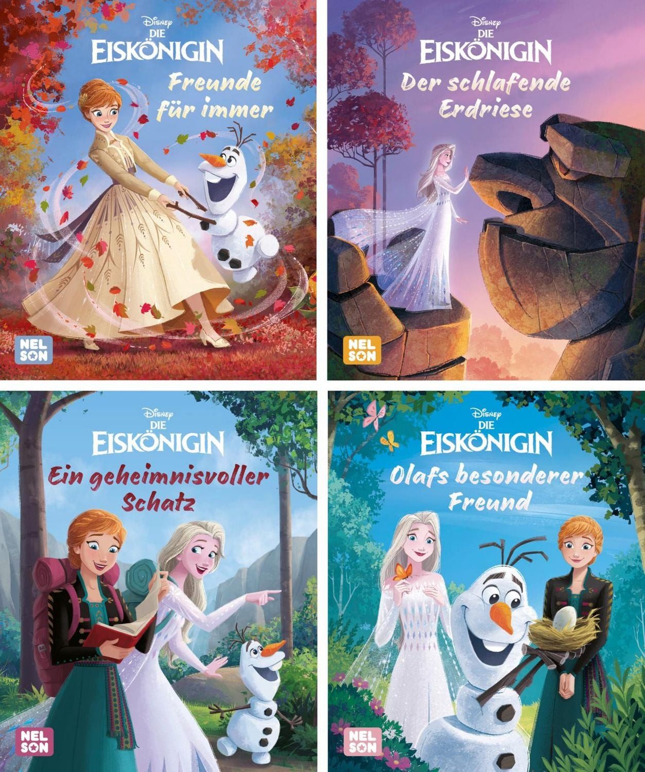 Nelson Mini-Bücher: 4er Disney Die Eiskönigin 17-20 / diverse