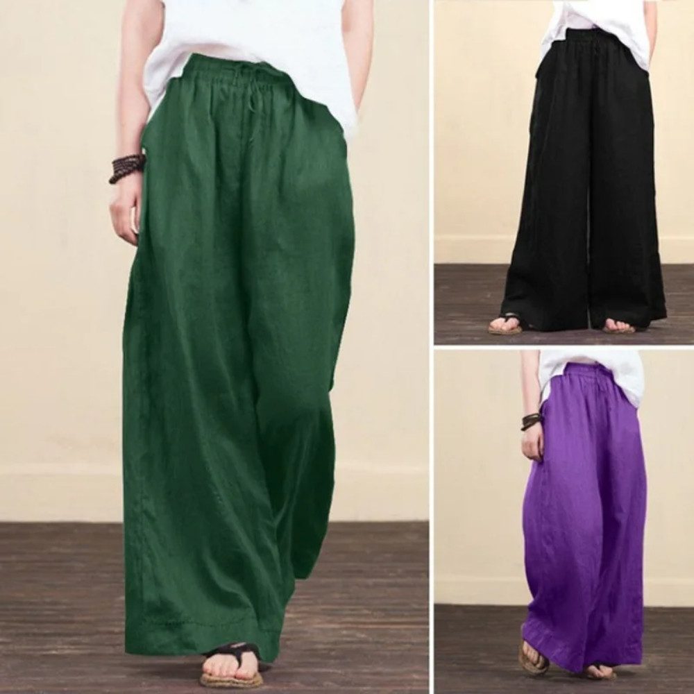 Blusmart Palazzohose Lockere Hose mit weitem günstig online kaufen