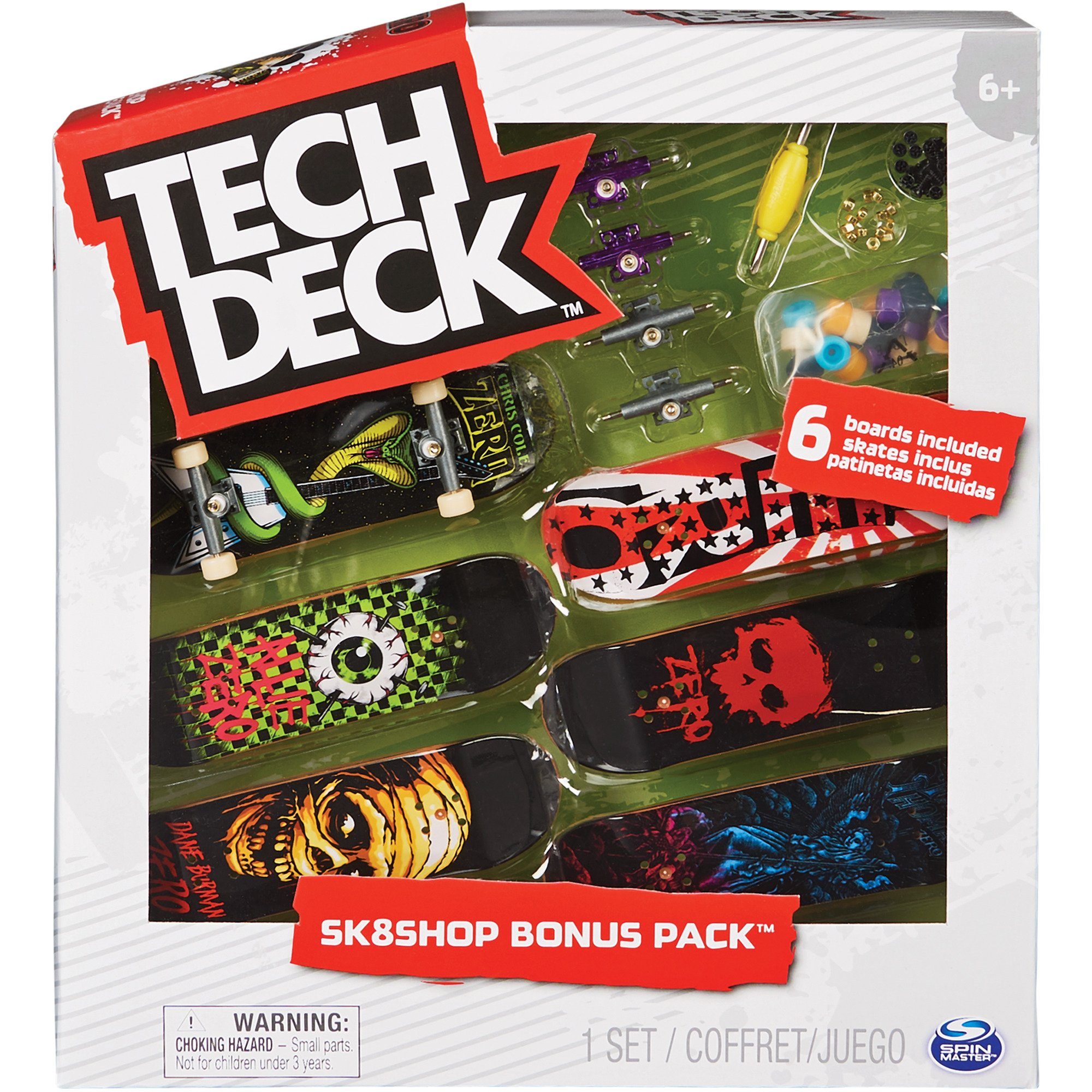 Batman Spielzeug-Auto Spin Master Tech Deck - Sk8te Shop Bonus Pack