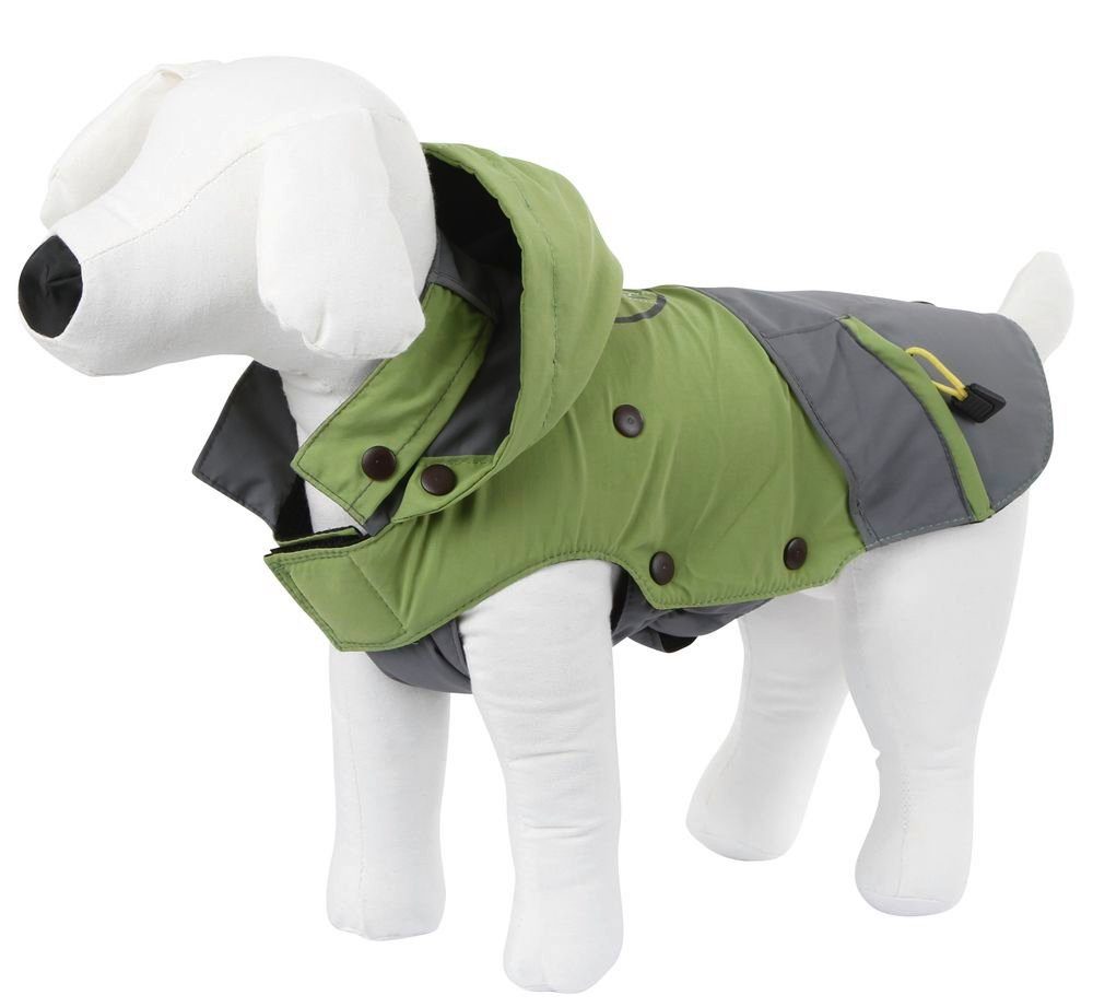 Kerbl Leine Kerbl Outdoor Hundemantel Vancouver grün/grau 35 cm 81407