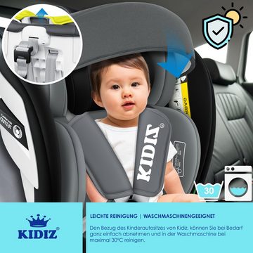 KIDIZ Autokindersitz, Kindersitz Baby Autositz Kinderautositz Isofix Top Tether 360