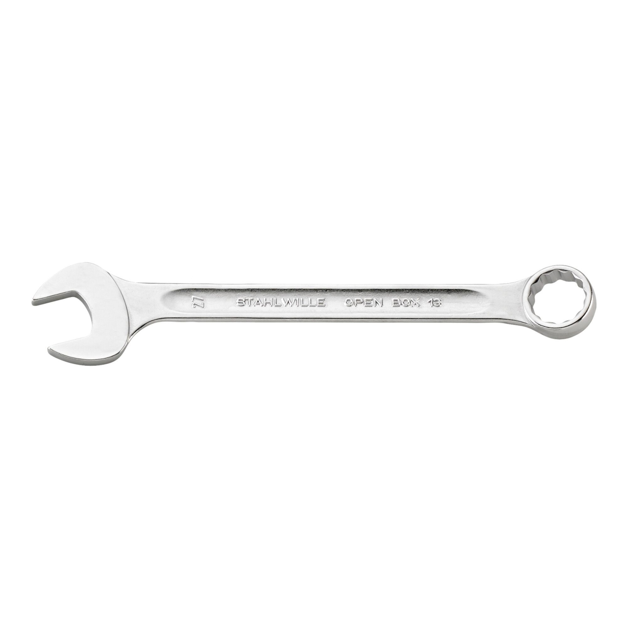 Ratsche Stahlwille Ring-Maulschlüssel OPEN-BOX SW.27mm L.300mm
