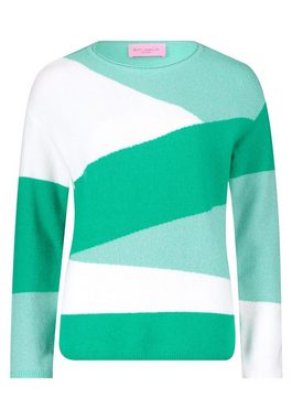 Betty Barclay Strickpullover mit Color Blocking (1-tlg) Intarsie