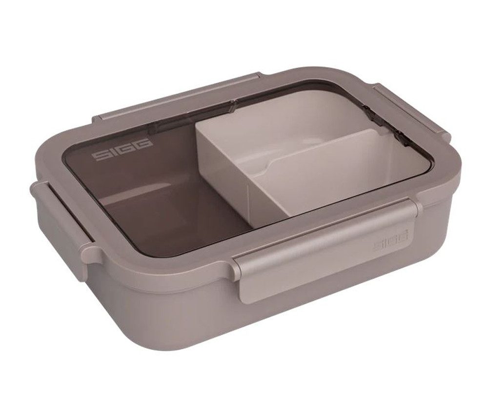 Sigg Lunchbox NIMO Lunchbox 1,3 Liter, verschiedene Farben wählbar, (BPA-freie Brotdose aus hochwertigem Polypropylen – lebensmittelecht), Inklusive auslaufsicherer Snackbox und praktischem Trenner