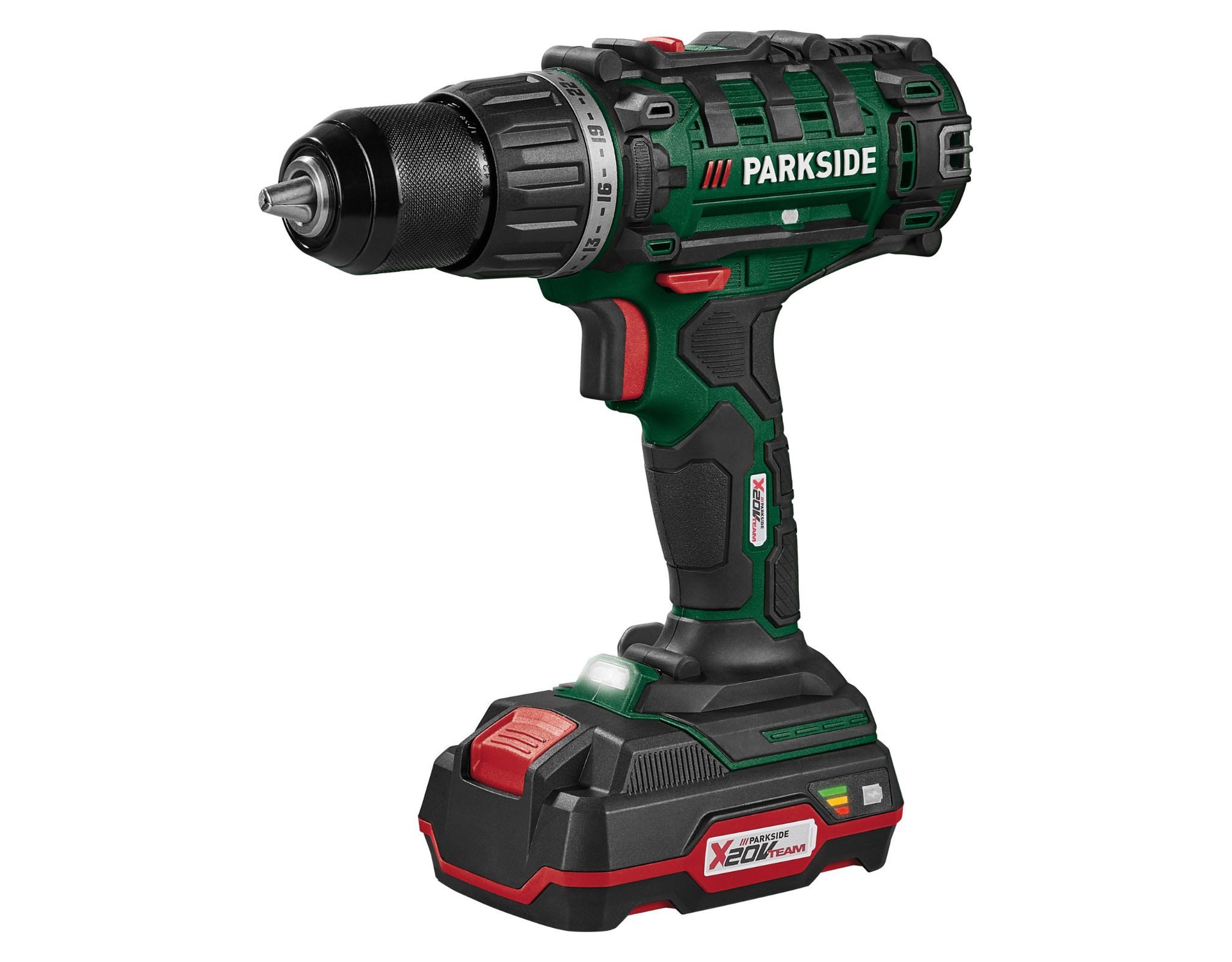 PARKSIDE® 20 V Akku-Bohrschrauber »PABS 20-Li G8«, mit Akku und mit Ladegerät – Bild 2 von 5
