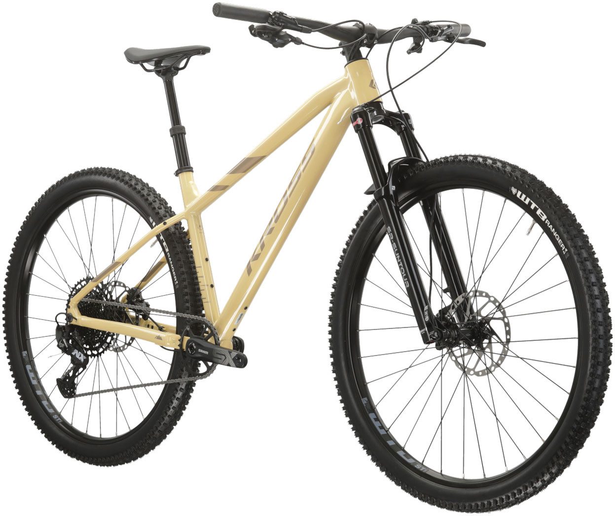 Kross Mountainbike KROSS MTB Hardtail Level 6.0 29" braun 12 Gänge, 12 Gang SRAM NX EAGLE Schaltwerk, Kettenschaltung