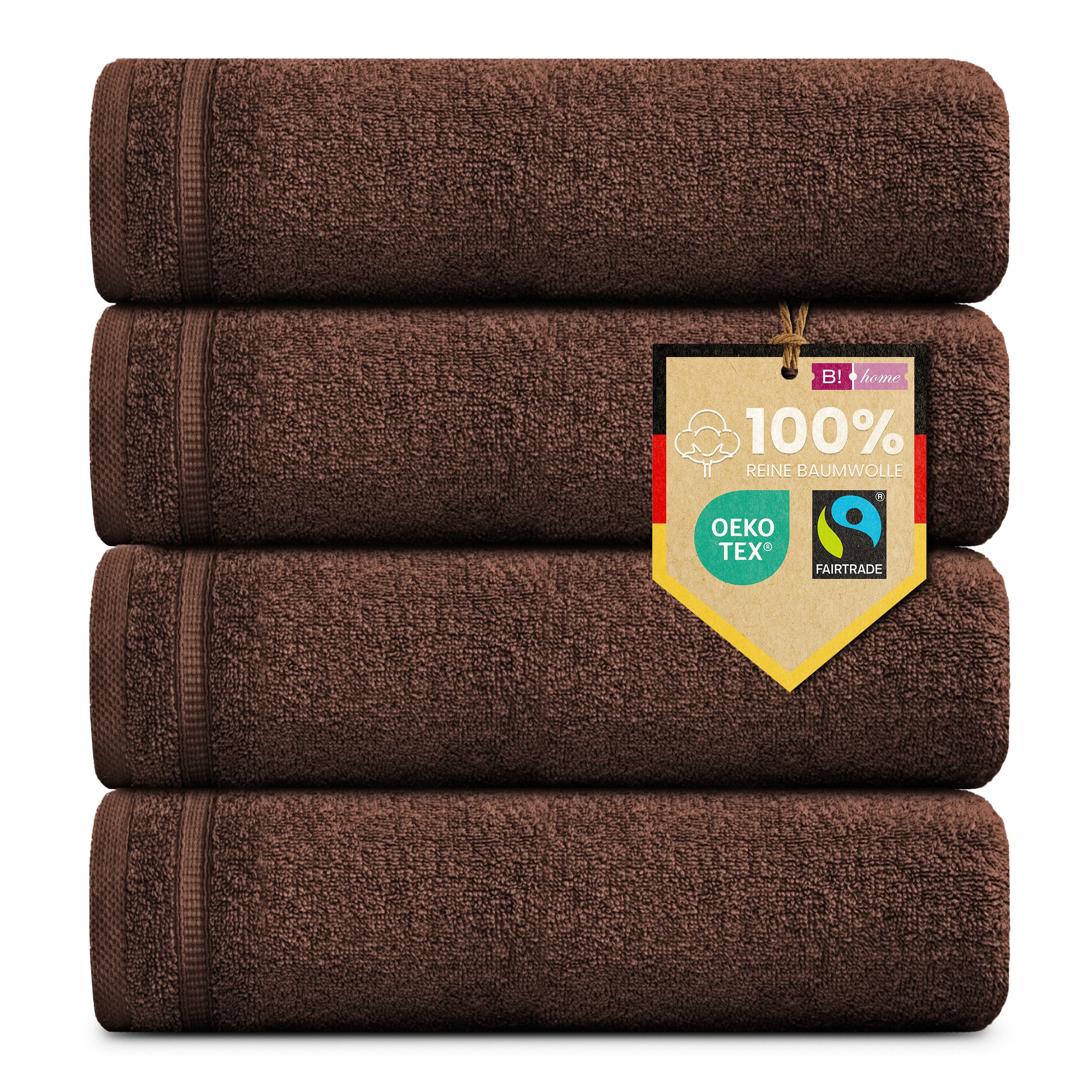 B!HOME Handtücher Set Saunatücher, Duschtücher, Gästehandtücher günstig online kaufen