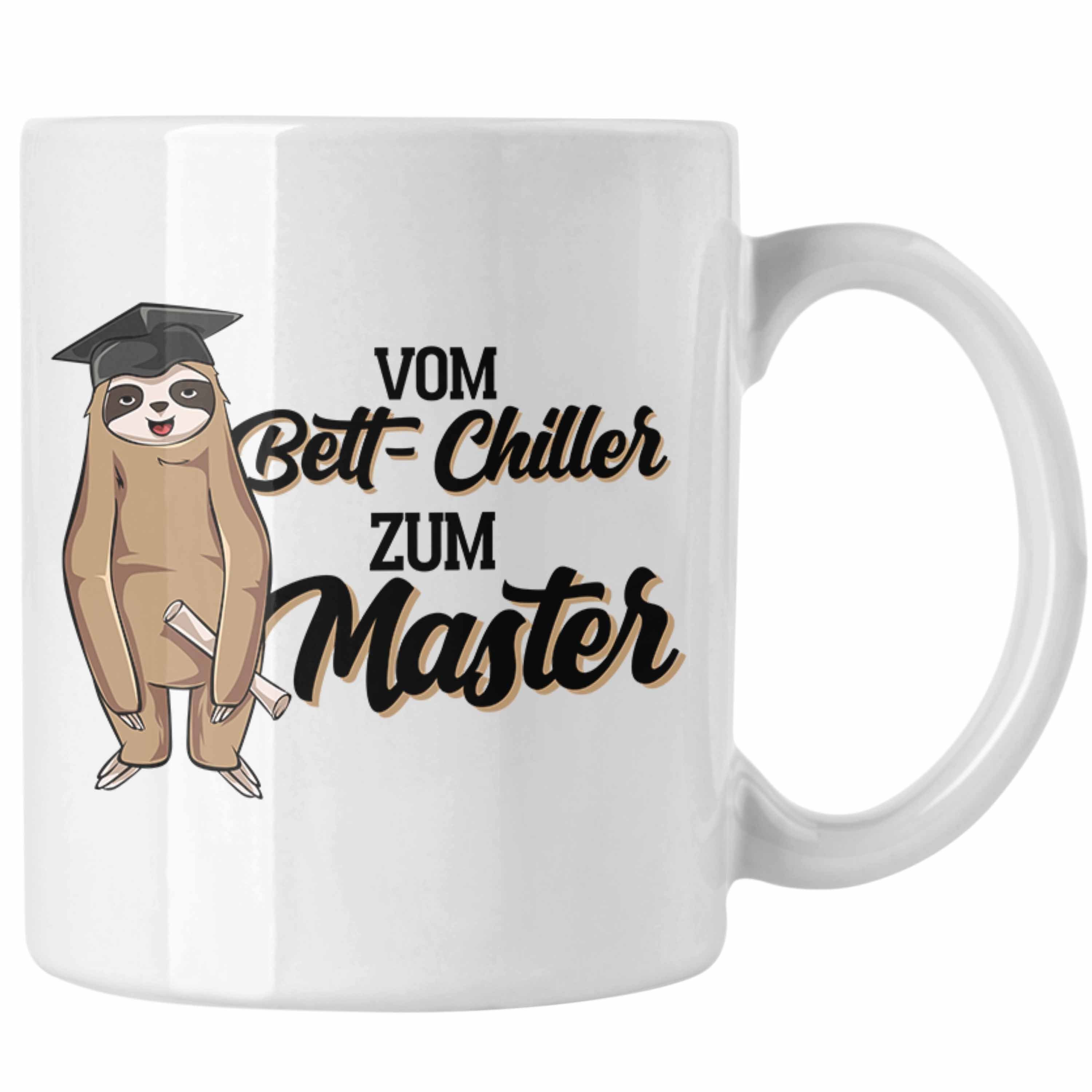 Pr Abschluss Bett Tasse Tasse Trendation Faultier Lustige Weiss Master Zum Chiller Master Vom