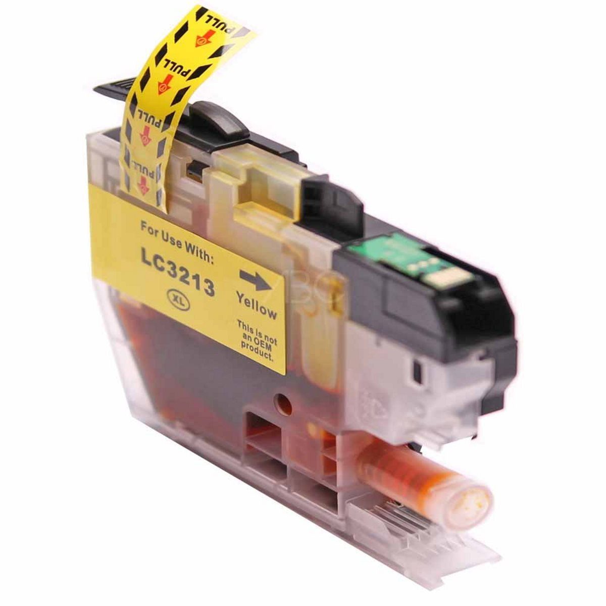 ABC Tintenpatrone (Kompatible Druckerpatrone für Brother LC-3211Y LC-3213Y LC-3211, 72DW DCP-J774DW MFC-J490DW MFC-J491DW MFC-J497DW MFC-J890DW MFC-J895DW)